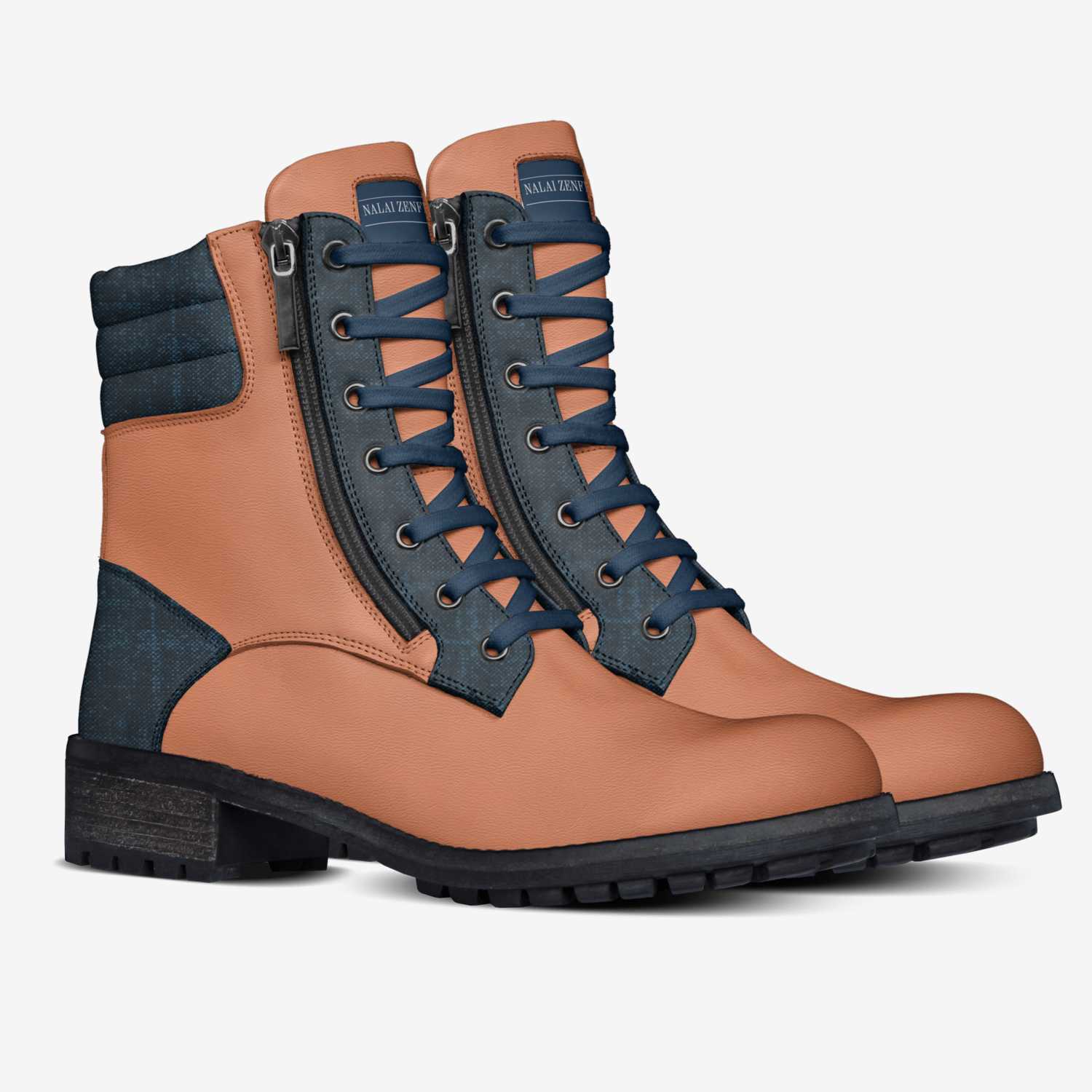NALAI ZENFENI custom made in Italy shoes by Jahi Ali-bey | Double view
