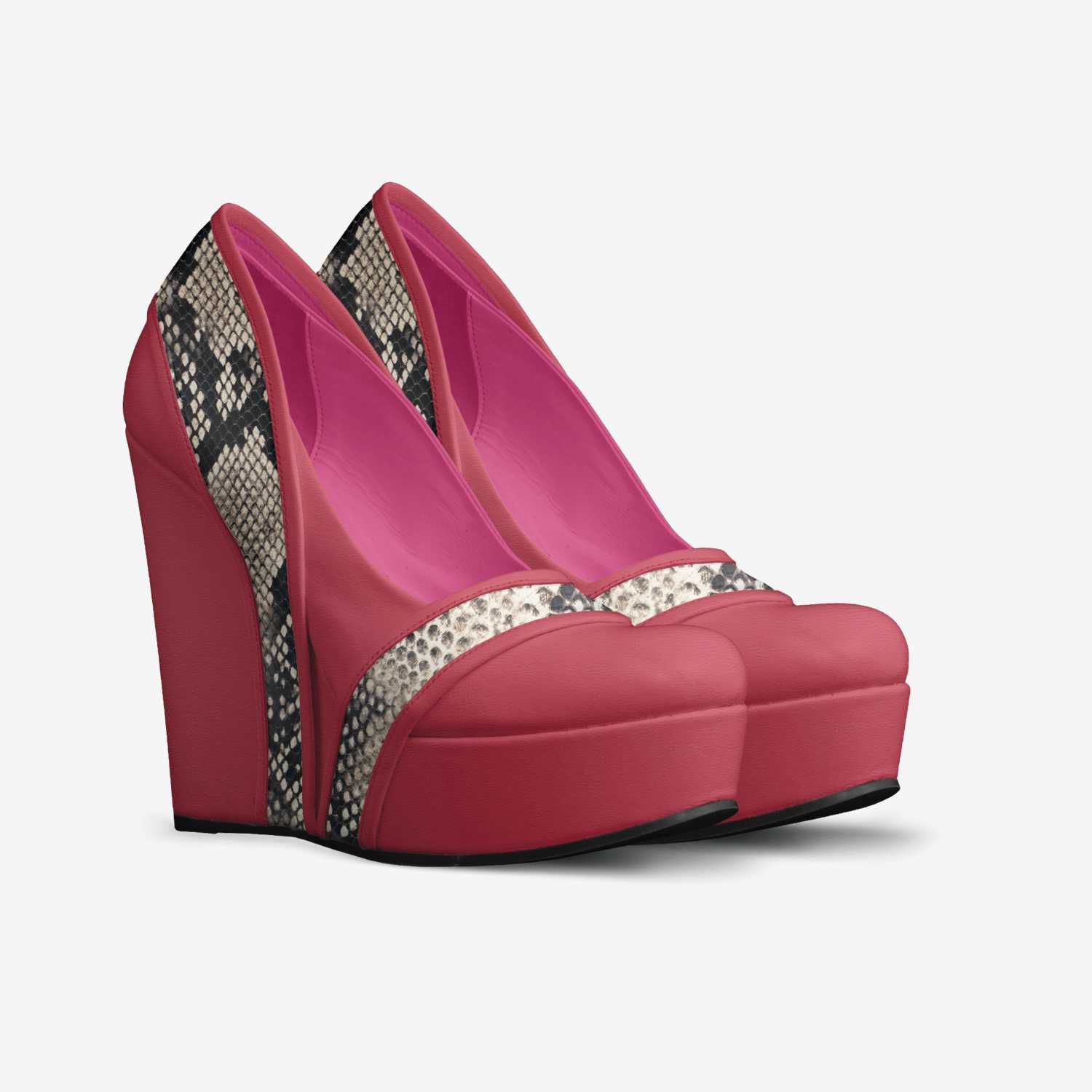 Angry custom made in Italy shoes by Dangerous Lee | Double view