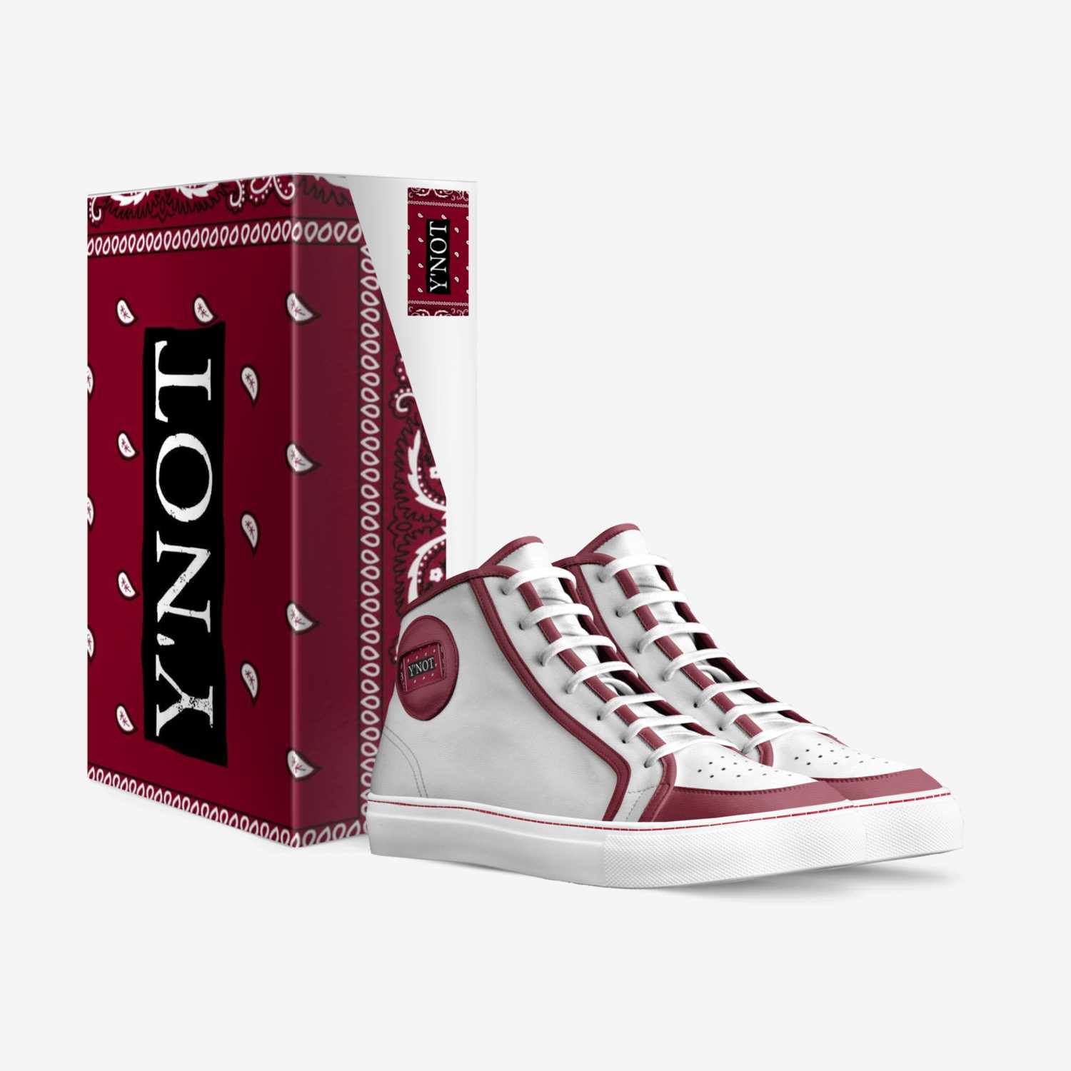 Ynot custom made in Italy shoes by Tony Johnson | Box view