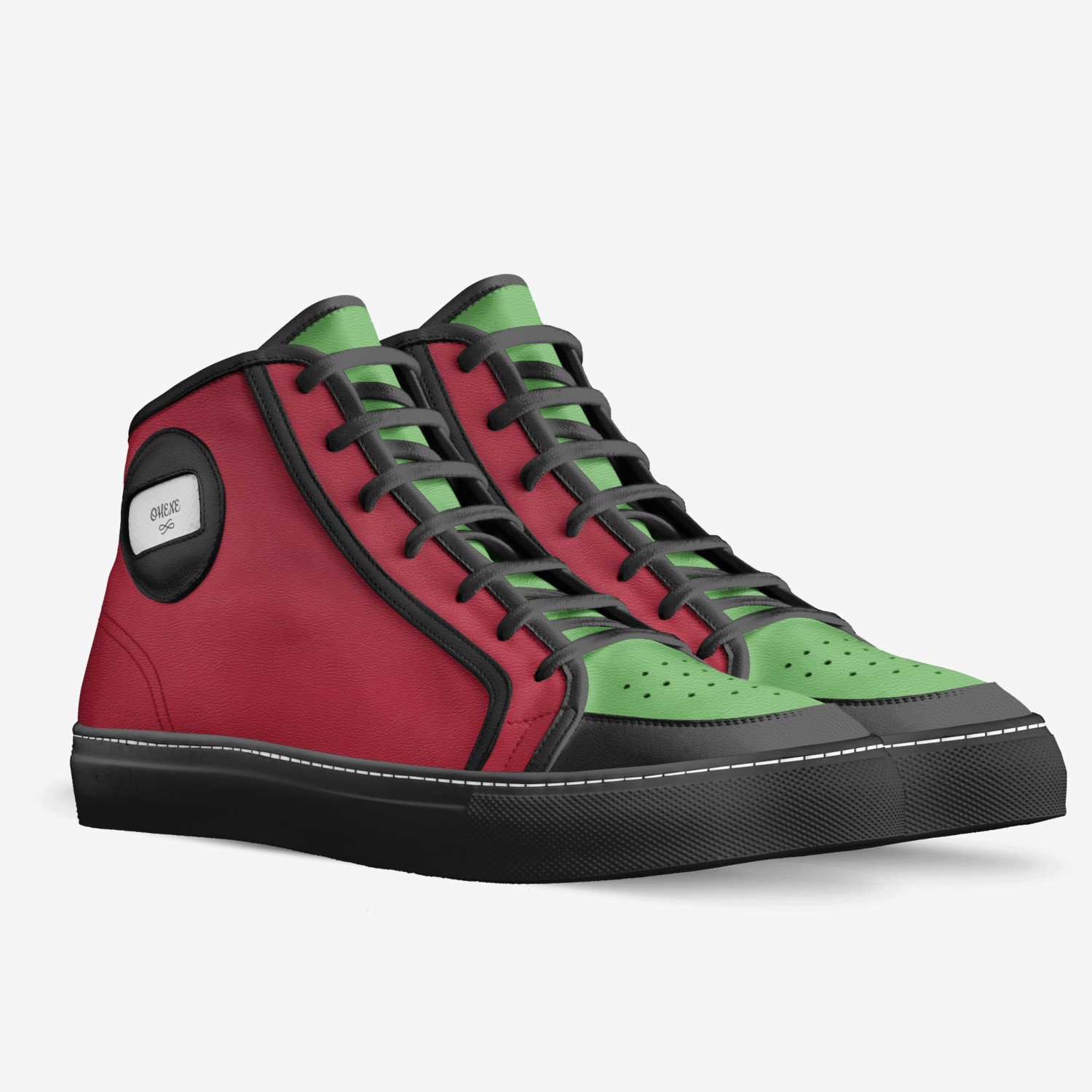 OHENE custom made in Italy shoes by Prince Ohenentow | Double view