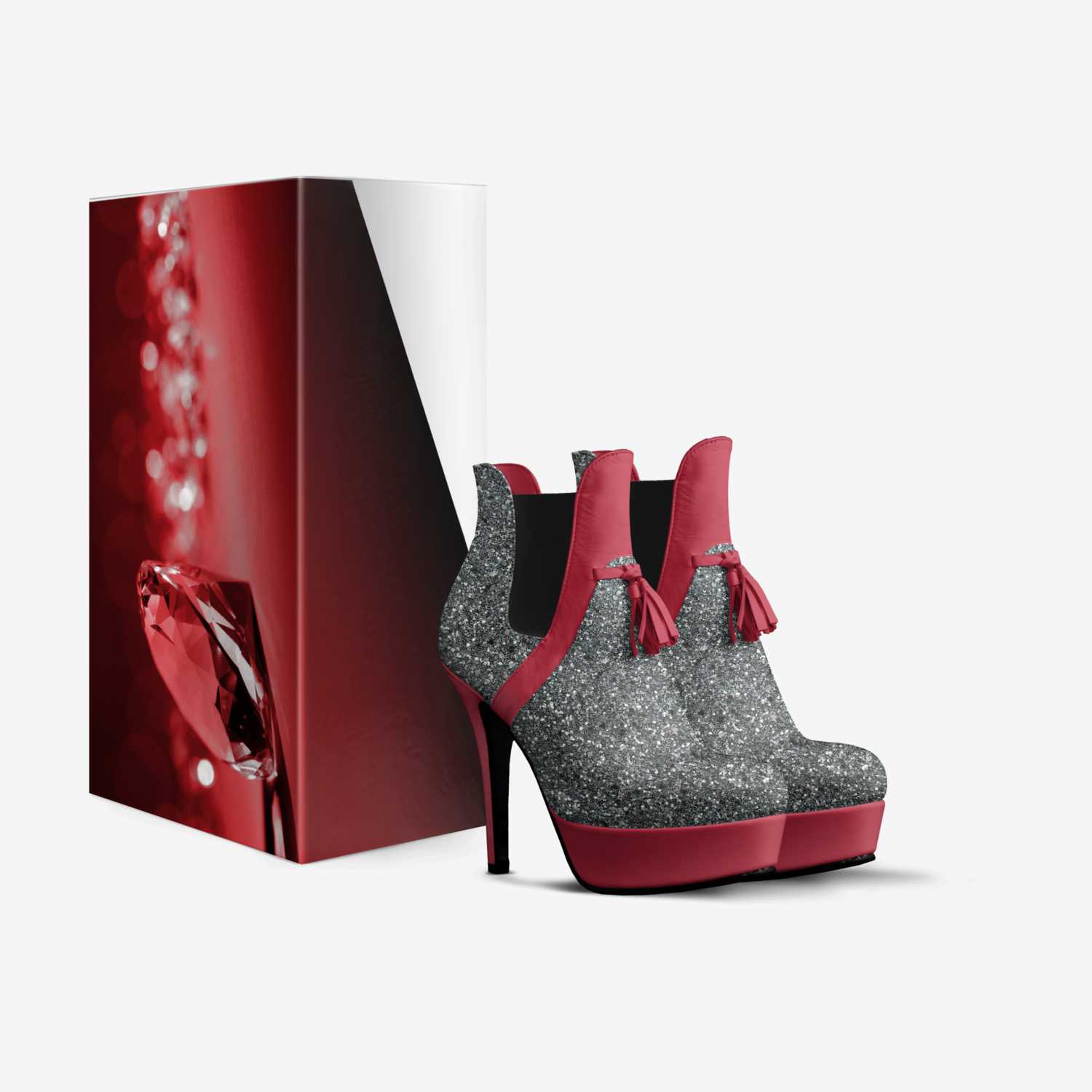 Reka custom made in Italy shoes by Erica West | Box view