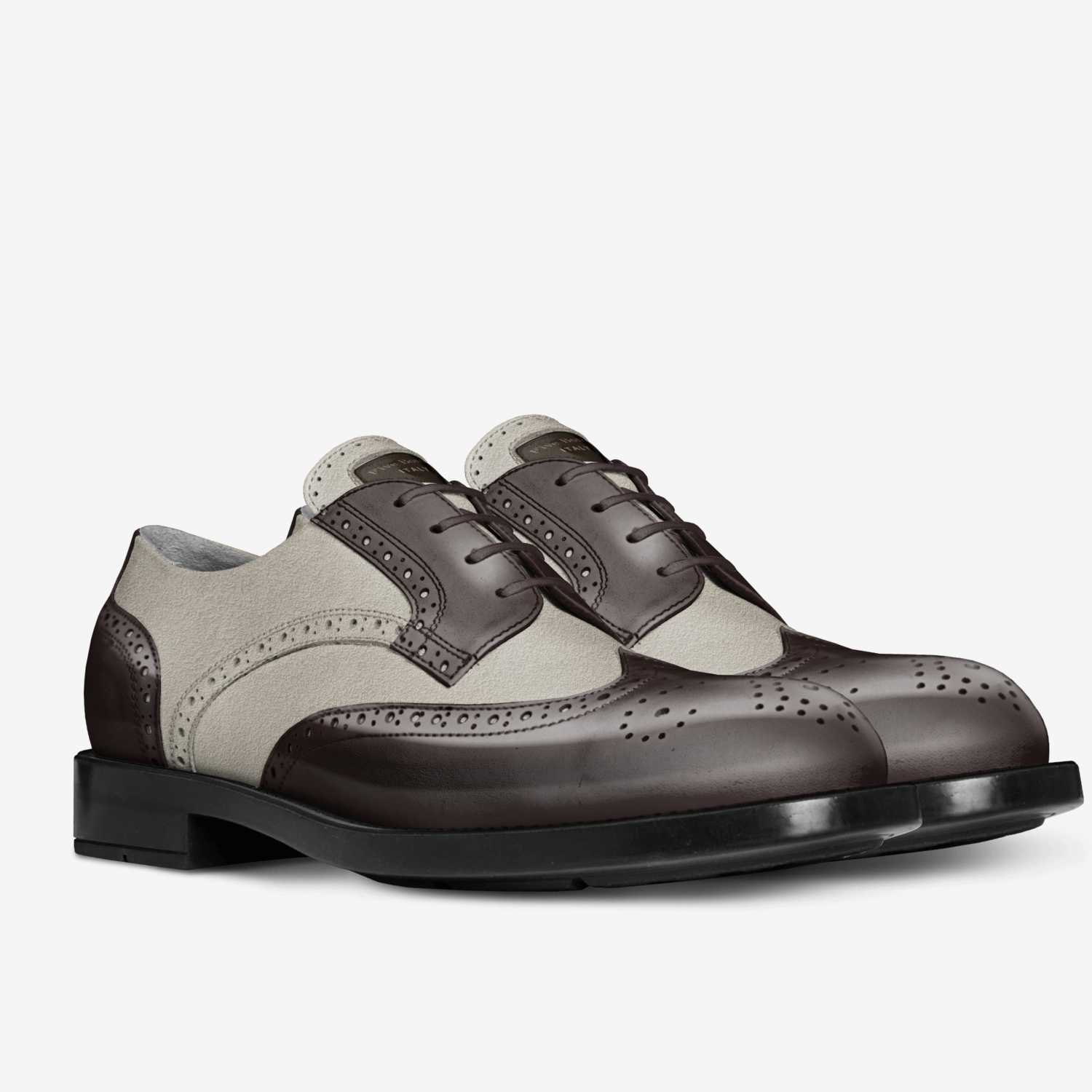 Five Boros custom made in Italy shoes by Cedric Streeter | Double view