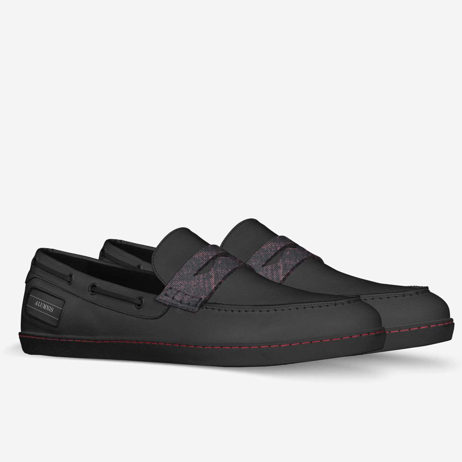 Alumni custom made in Italy shoes by Aaron S Mallory | Double view