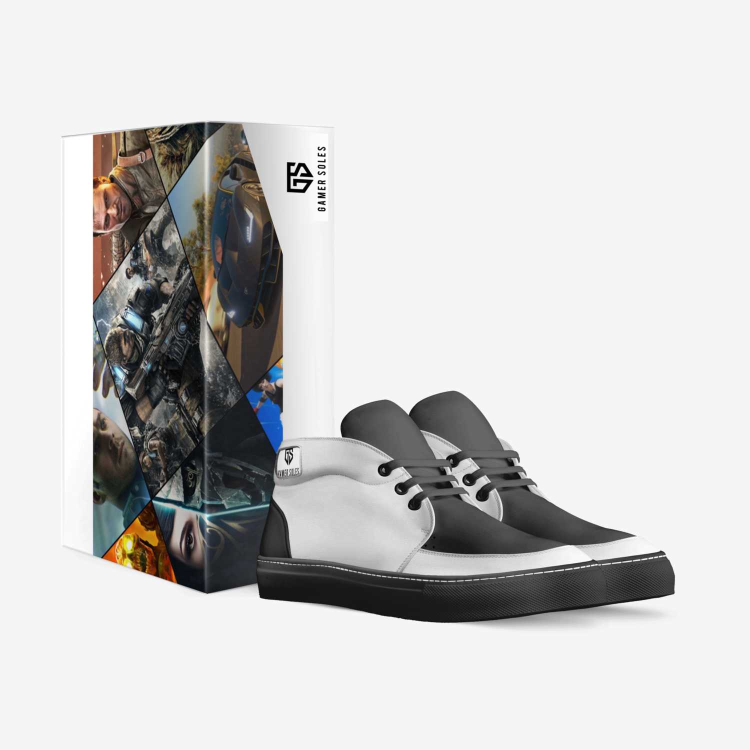 Gamer Soles custom made in Italy shoes by Simon Briggs | Box view