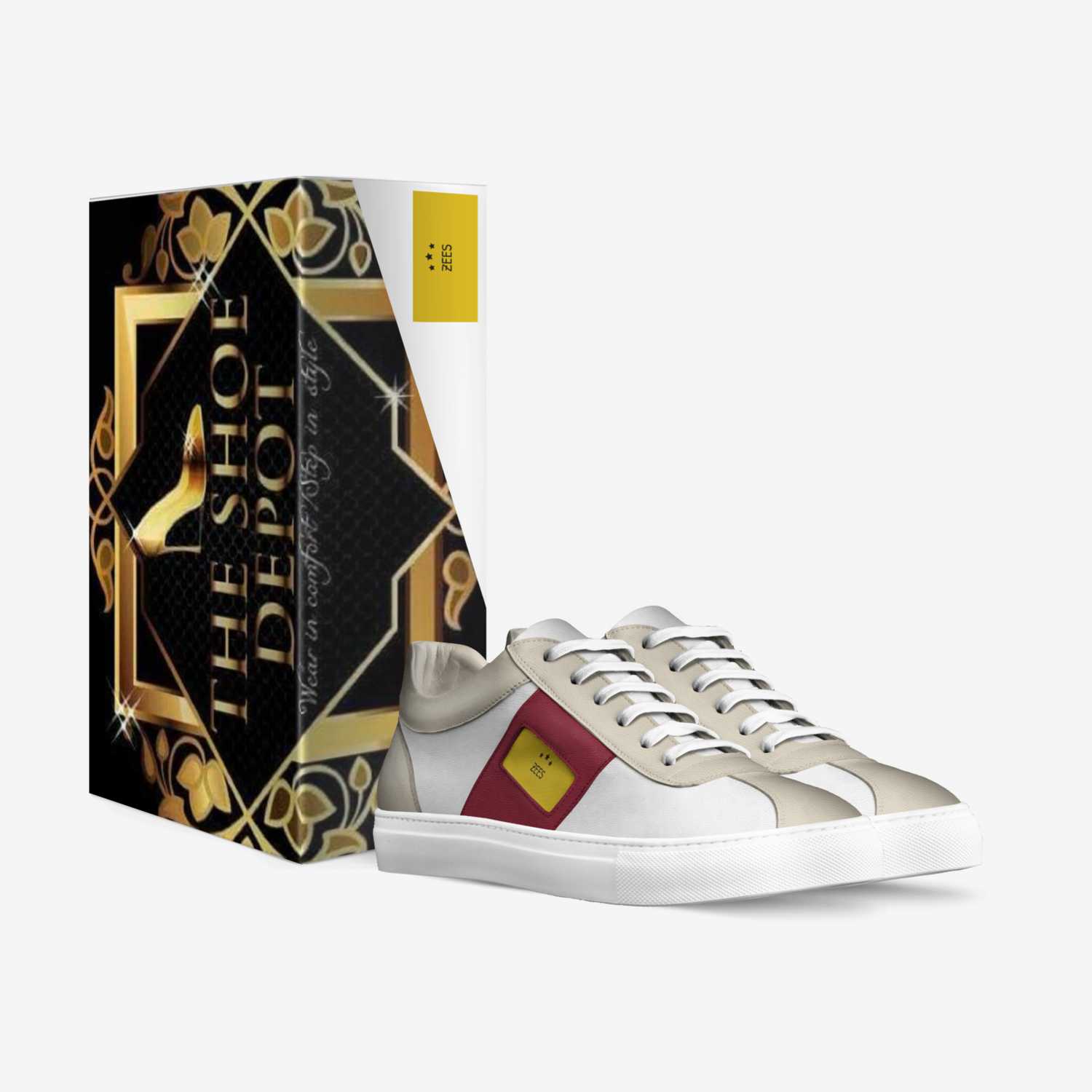 Zees custom made in Italy shoes by Zara Kauser | Box view