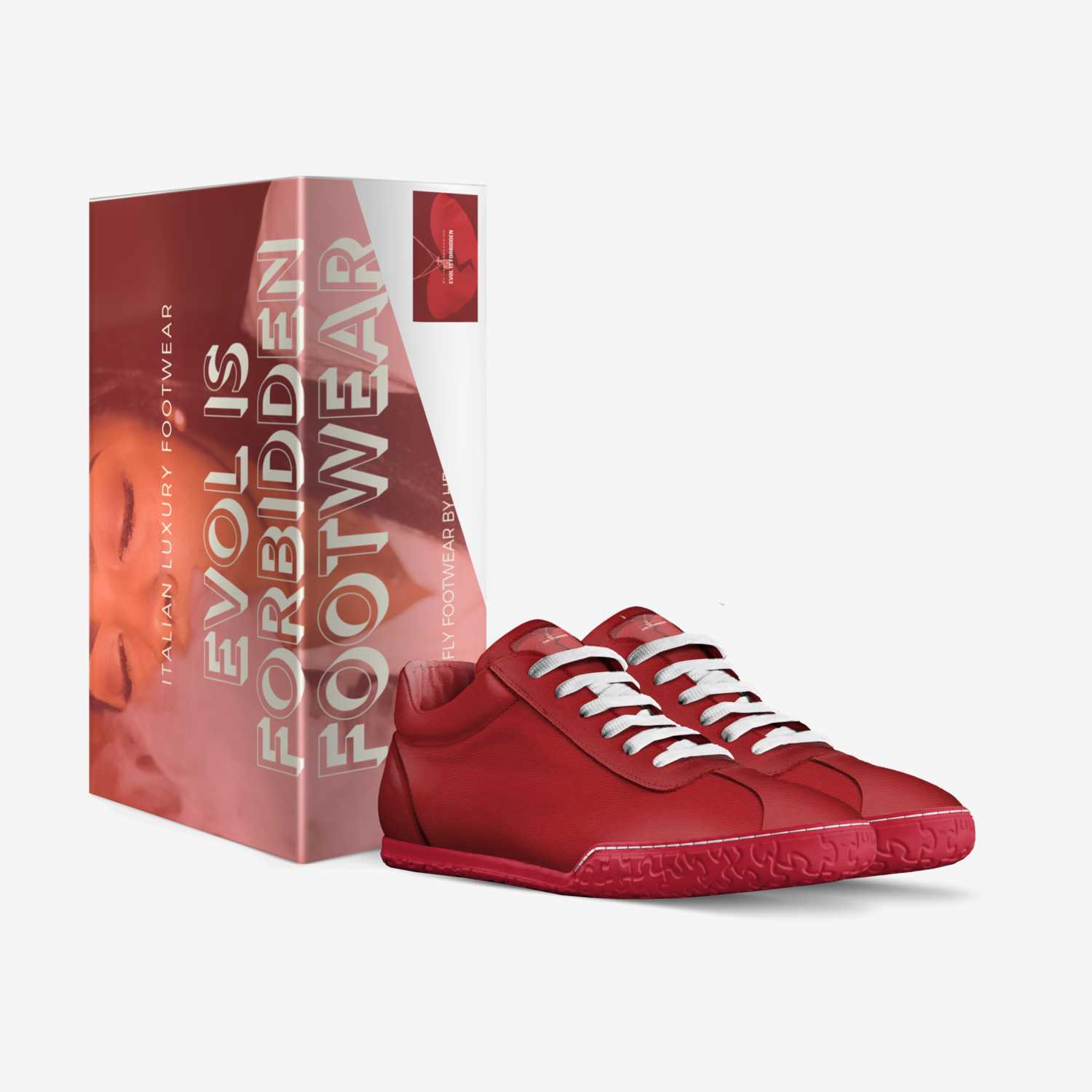 EVOL IS FORBIDDEN custom made in Italy shoes by Khalil Walker-eldridge | Box view