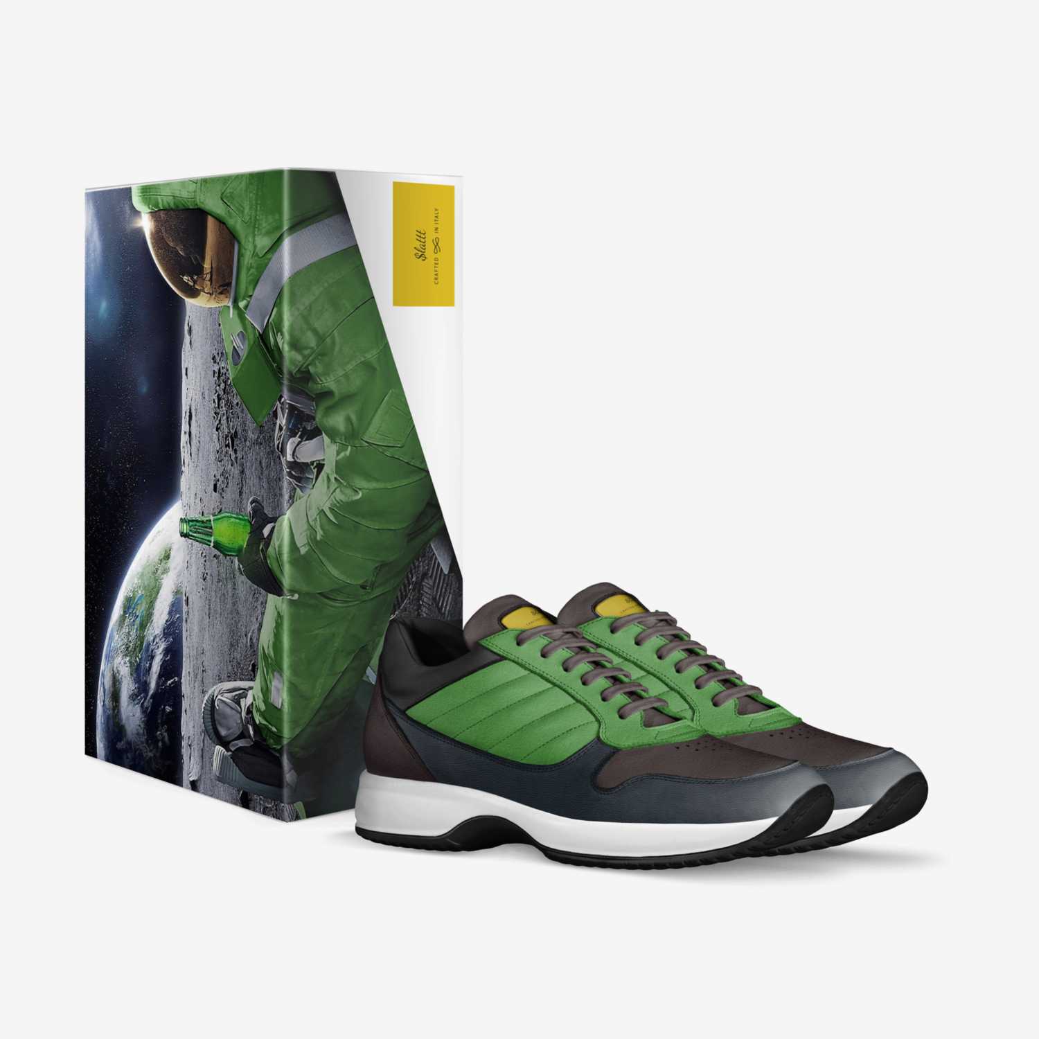 $lattt custom made in Italy shoes by Tyree Montgomery | Box view