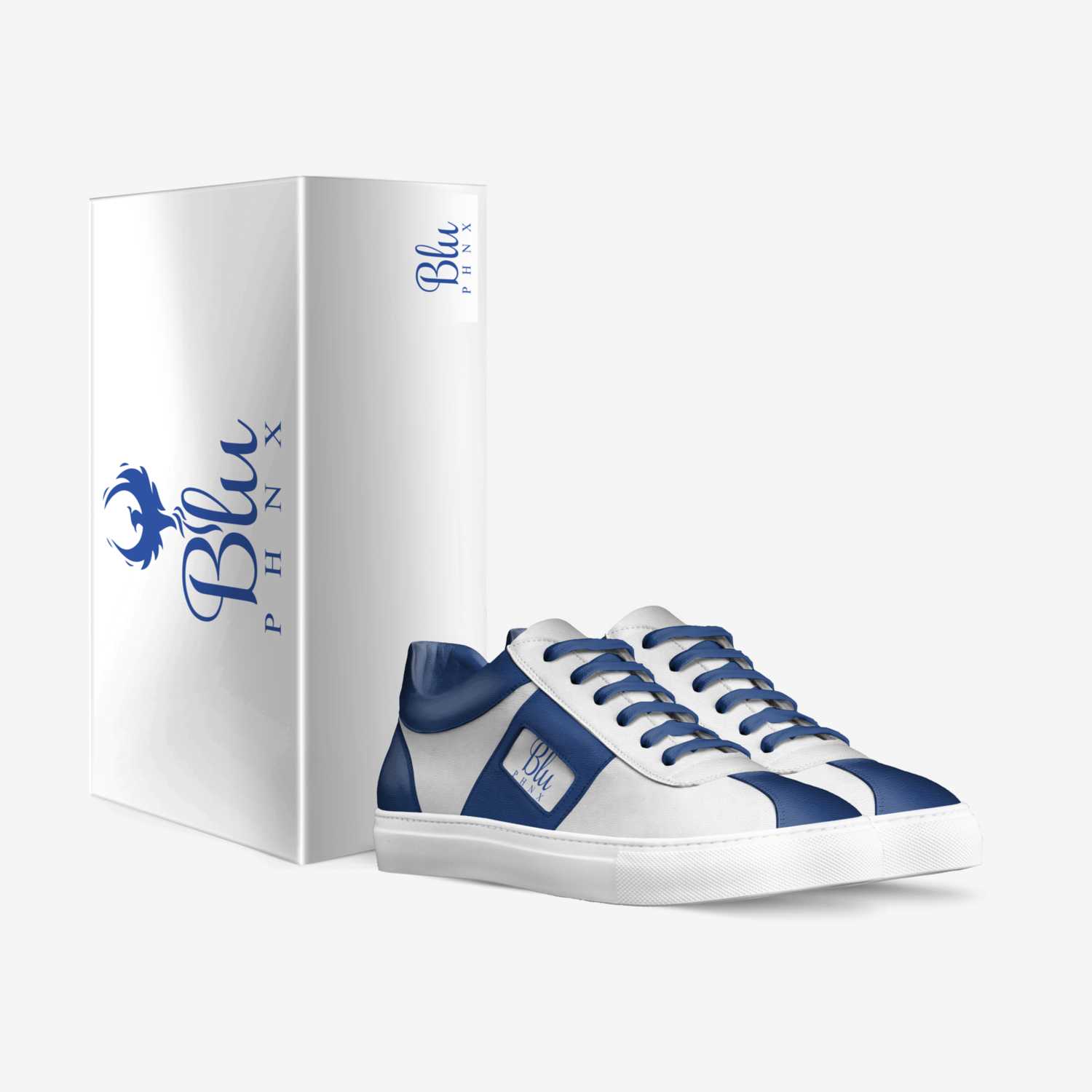 BLU PHNX custom made in Italy shoes by Lt Williams | Box view