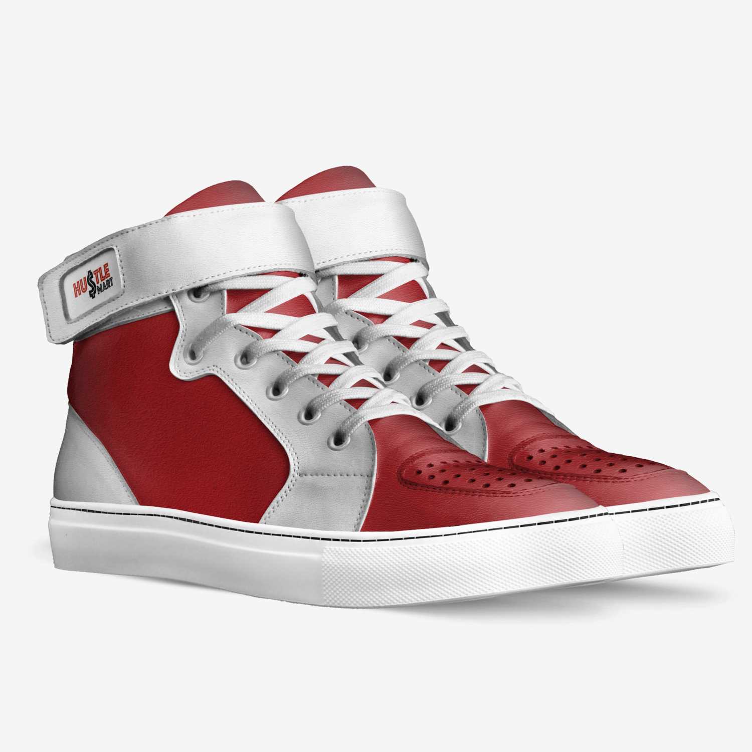 hustle smart  custom made in Italy shoes by Justin Timpson | Double view