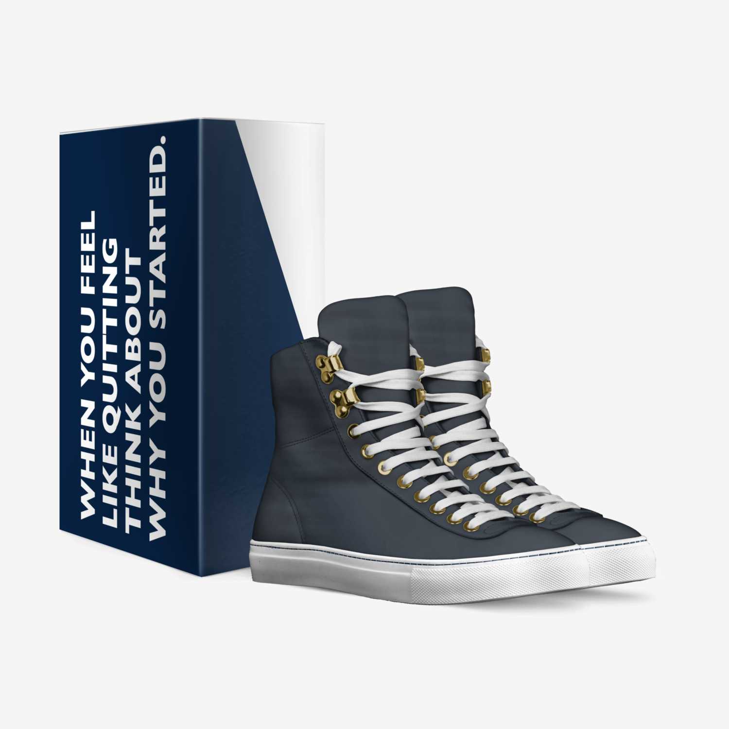 MOTIV8 custom made in Italy shoes by Benjamin Reid | Box view