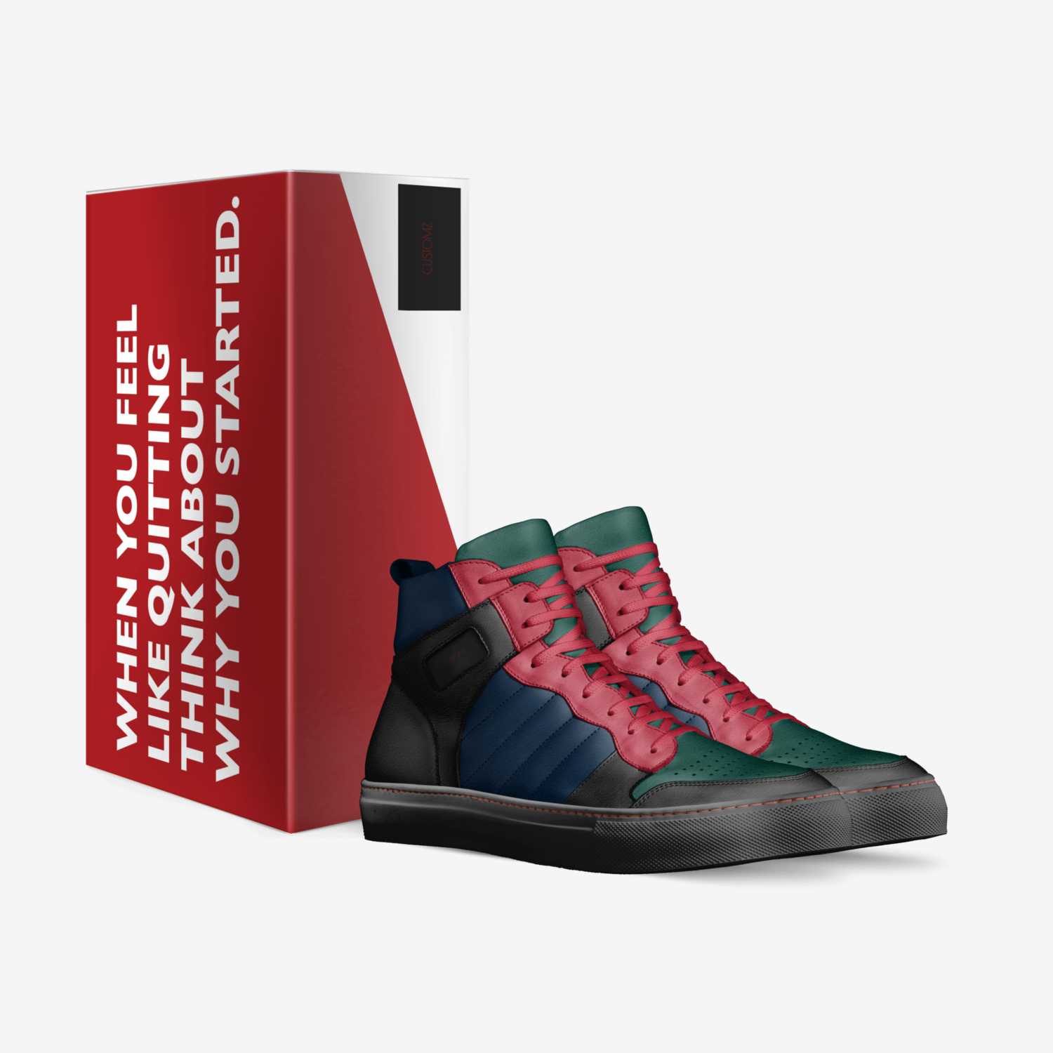 CUSTOMZ custom made in Italy shoes by Benjamin Reid | Box view