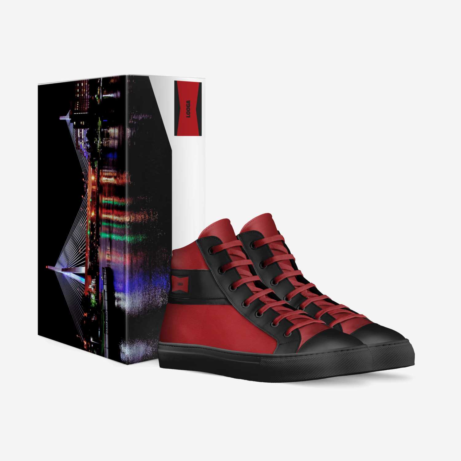 LOOGA custom made in Italy shoes by Hugues Nazaire | Box view