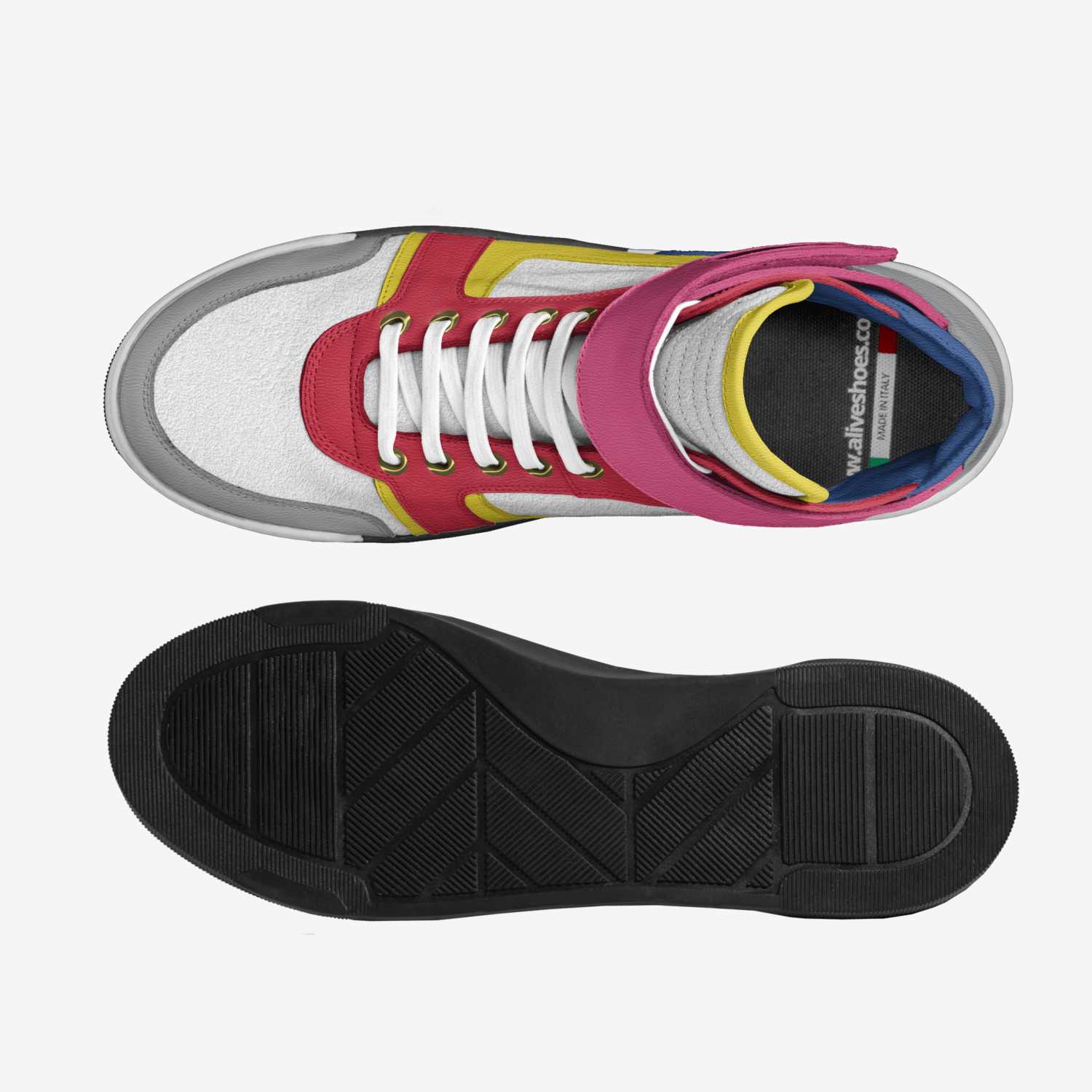 #streetmood custom made in Italy shoes by Nicolò Antonini | Top view