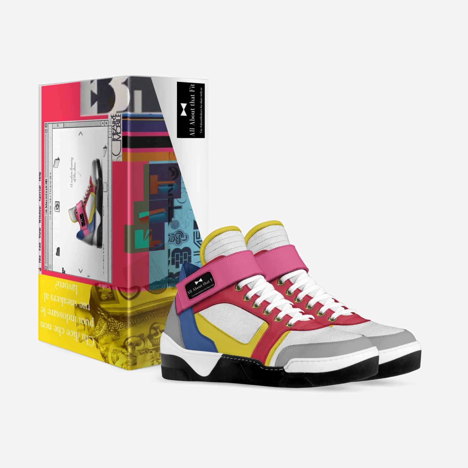 #streetmood custom made in Italy shoes by Nicolò Antonini | Box view