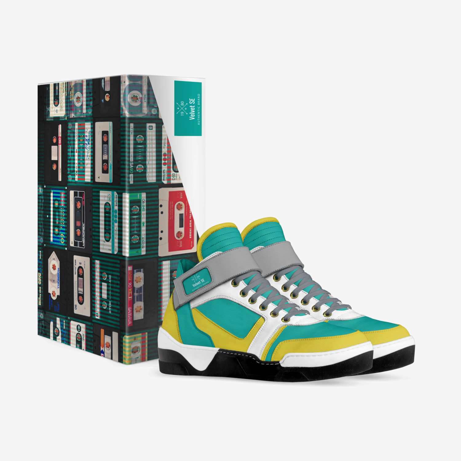 Velvet SE custom made in Italy shoes by Shantae Esannason | Box view