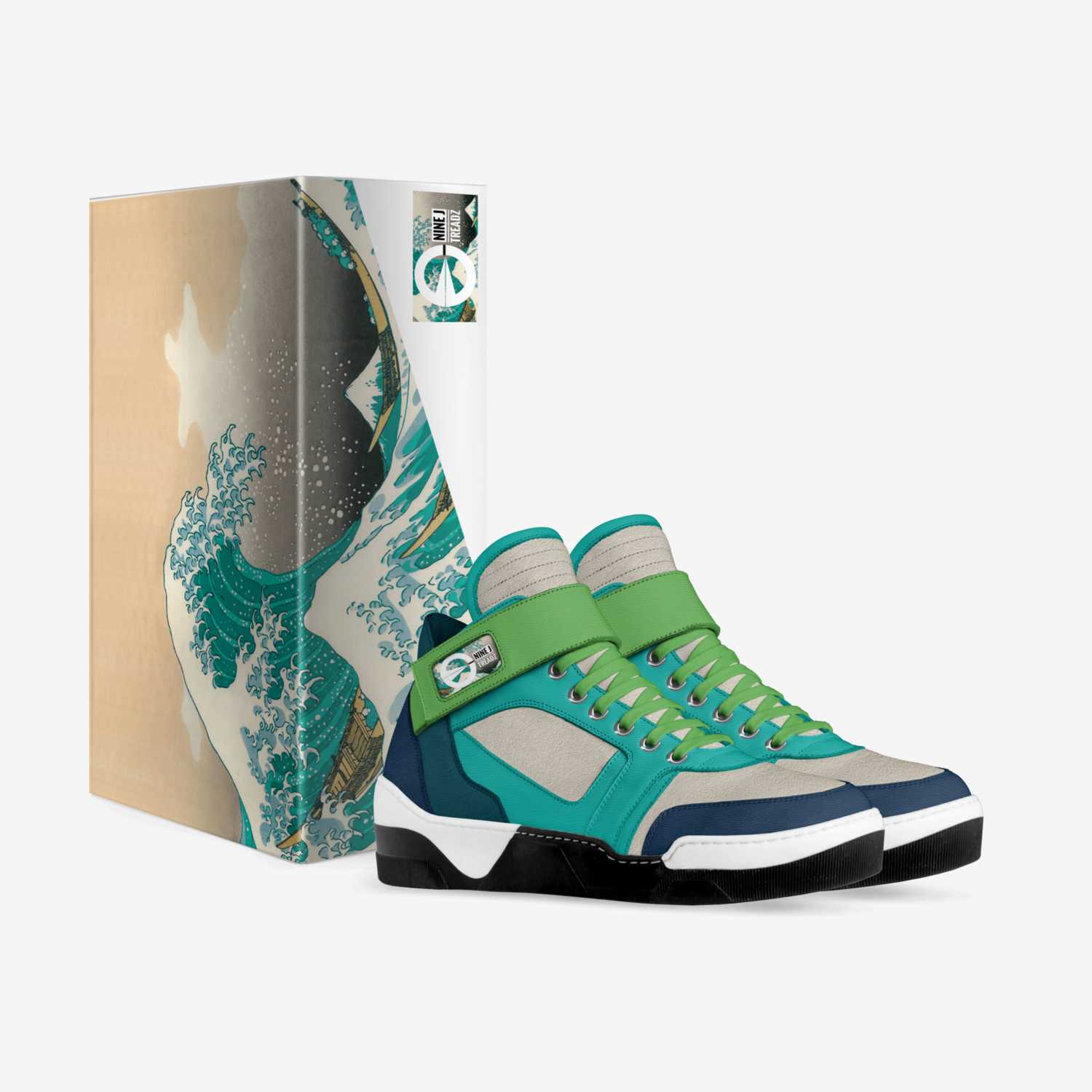 Tsunami custom made in Italy shoes by Z.h. Reiser | Box view