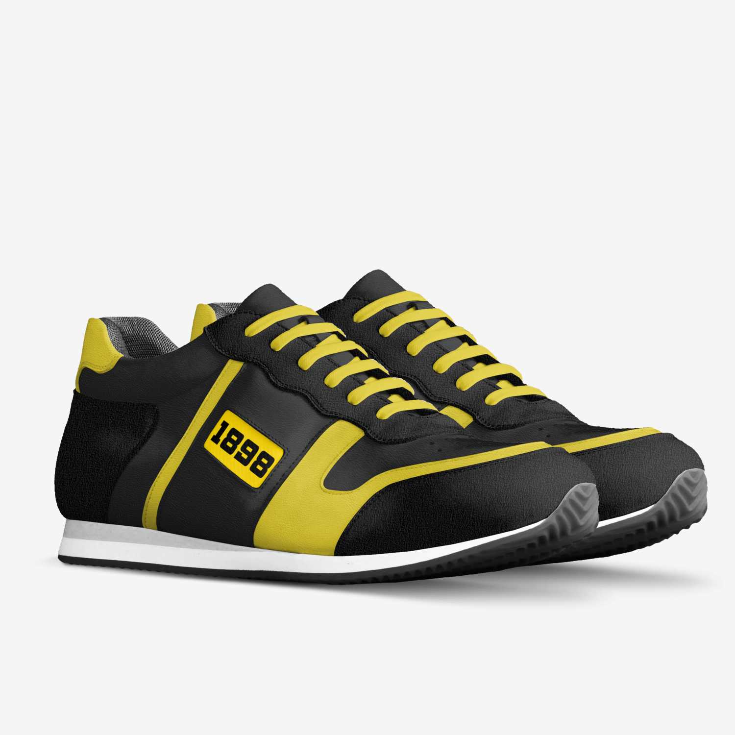1898 custom made in Italy shoes by B-work Footwear | Double view