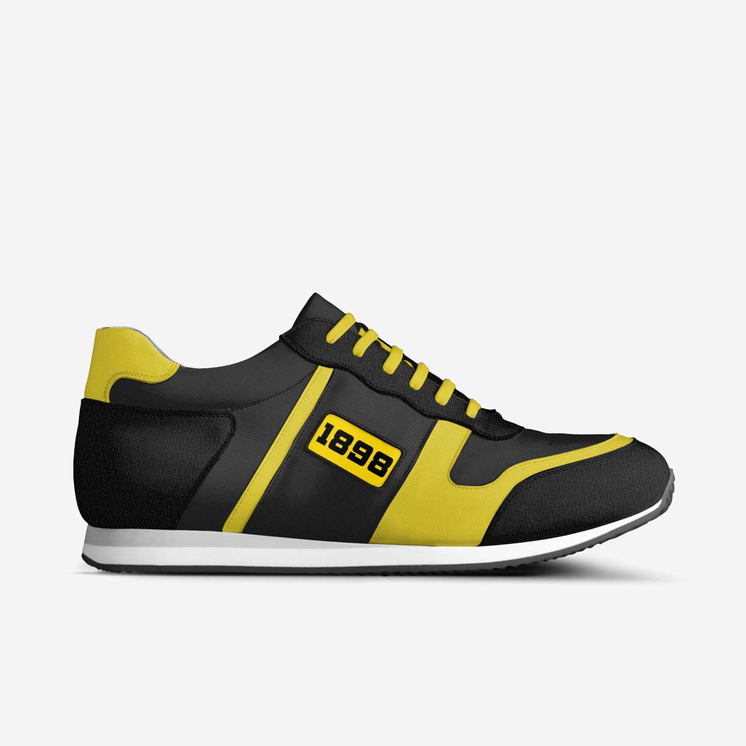 1898 custom made in Italy shoes by B-work Footwear | Side view