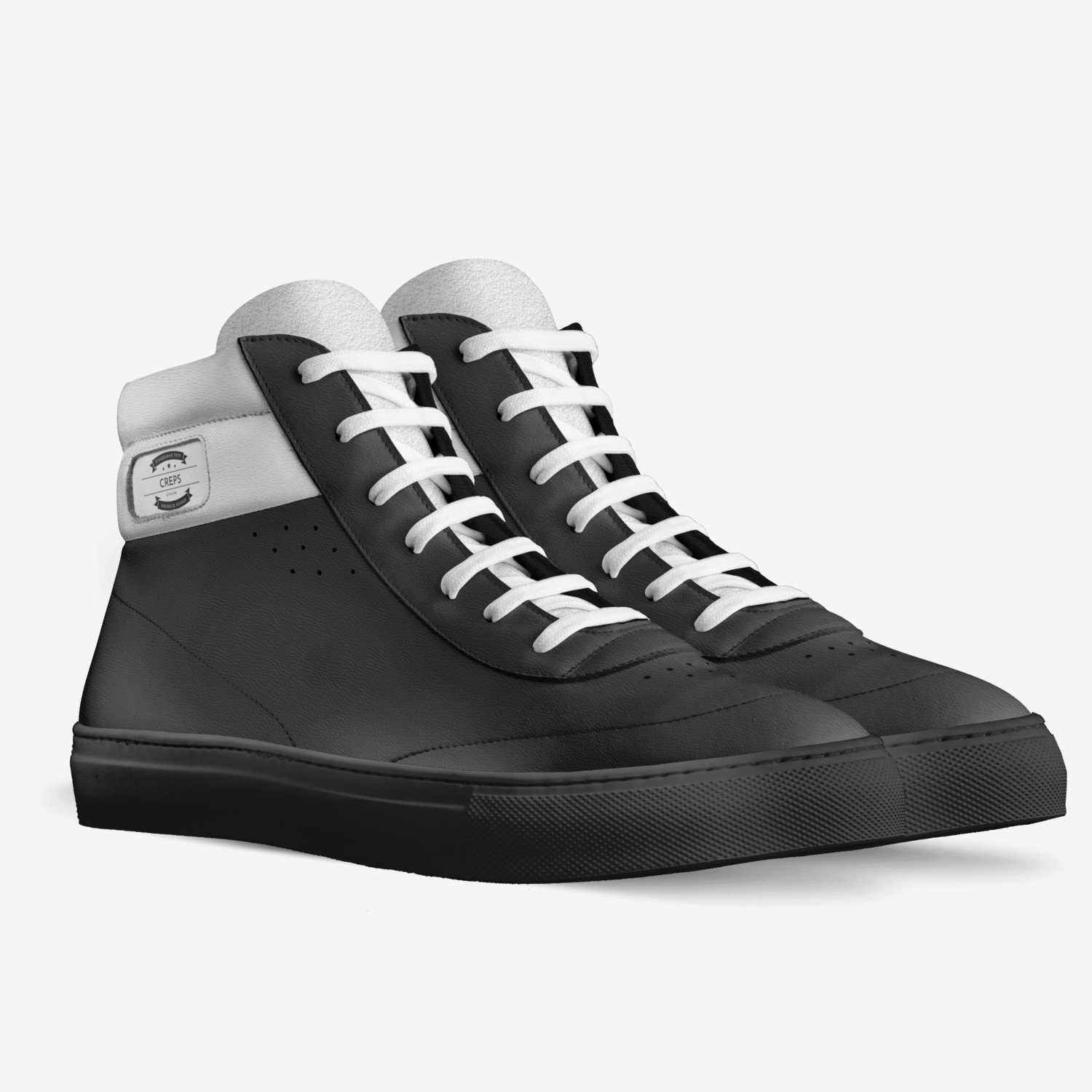 Creps custom made in Italy shoes by Callum Collins | Double view