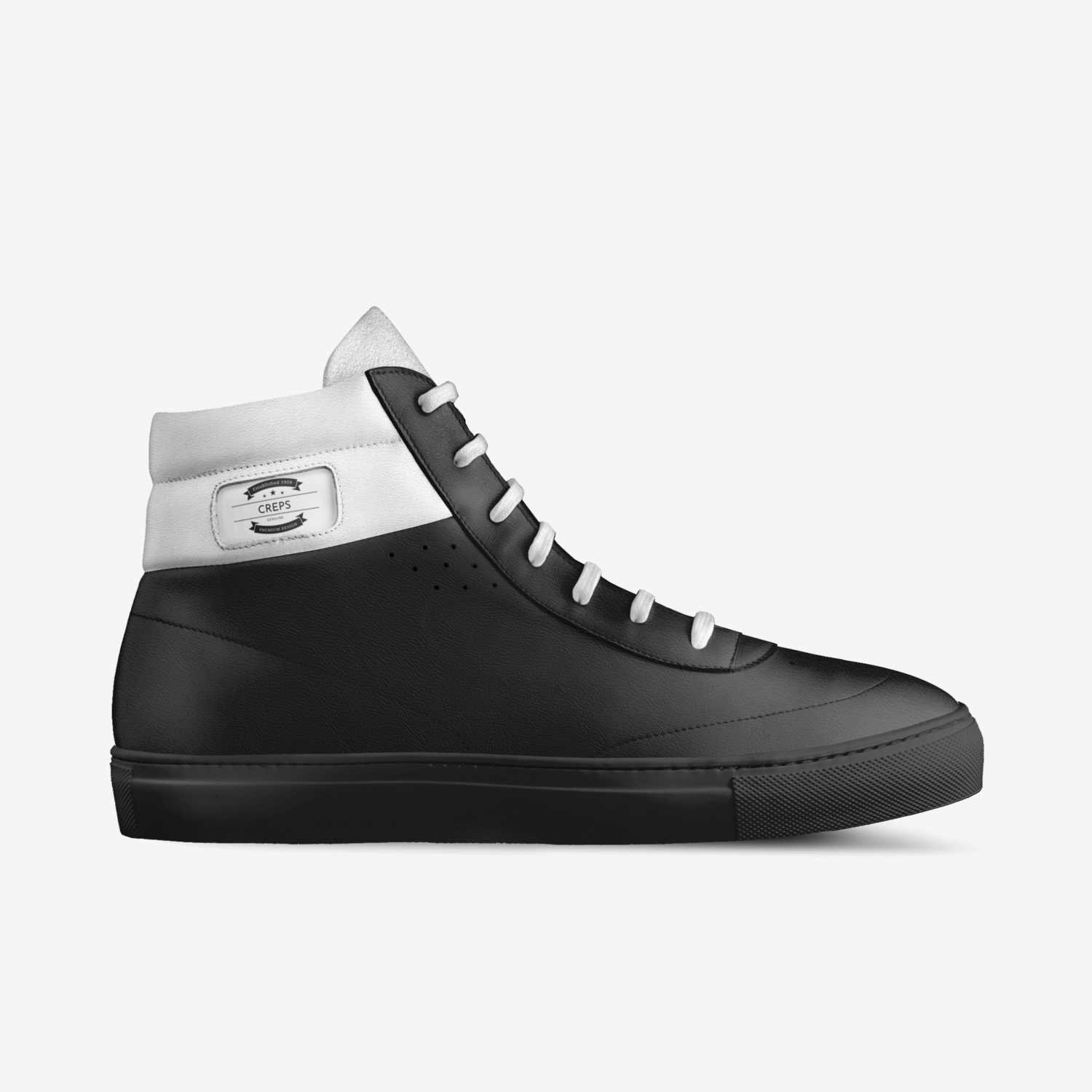 Creps custom made in Italy shoes by Callum Collins | Side view