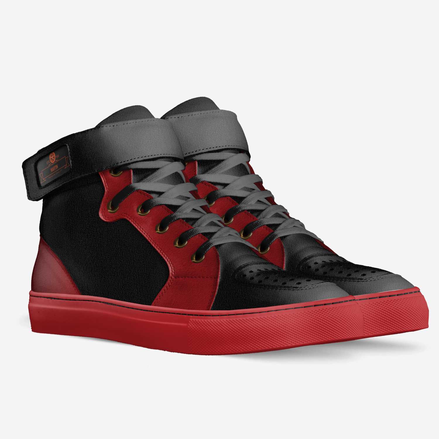 Martin custom made in Italy shoes by Phyllis Martin | Double view