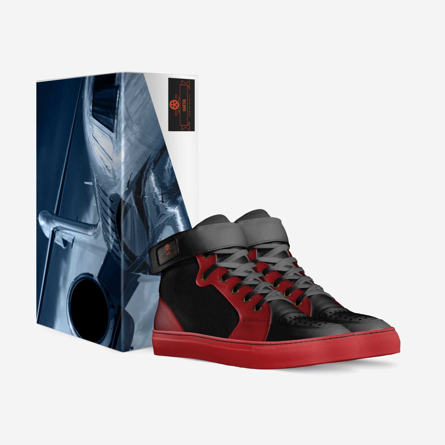 Martin custom made in Italy shoes by Phyllis Martin | Box view