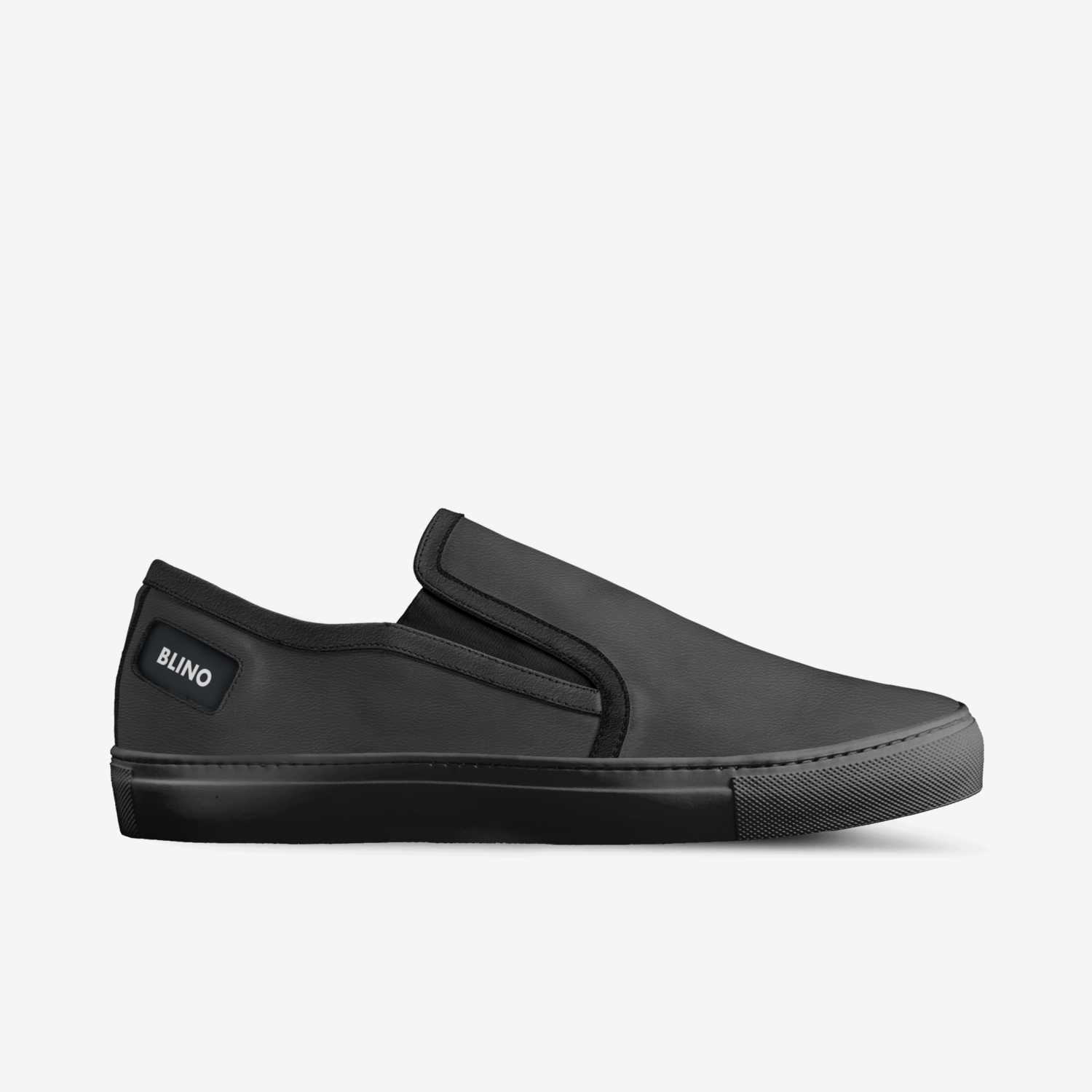 BLINO BLKOUT custom made in Italy shoes by BLINO | Side view