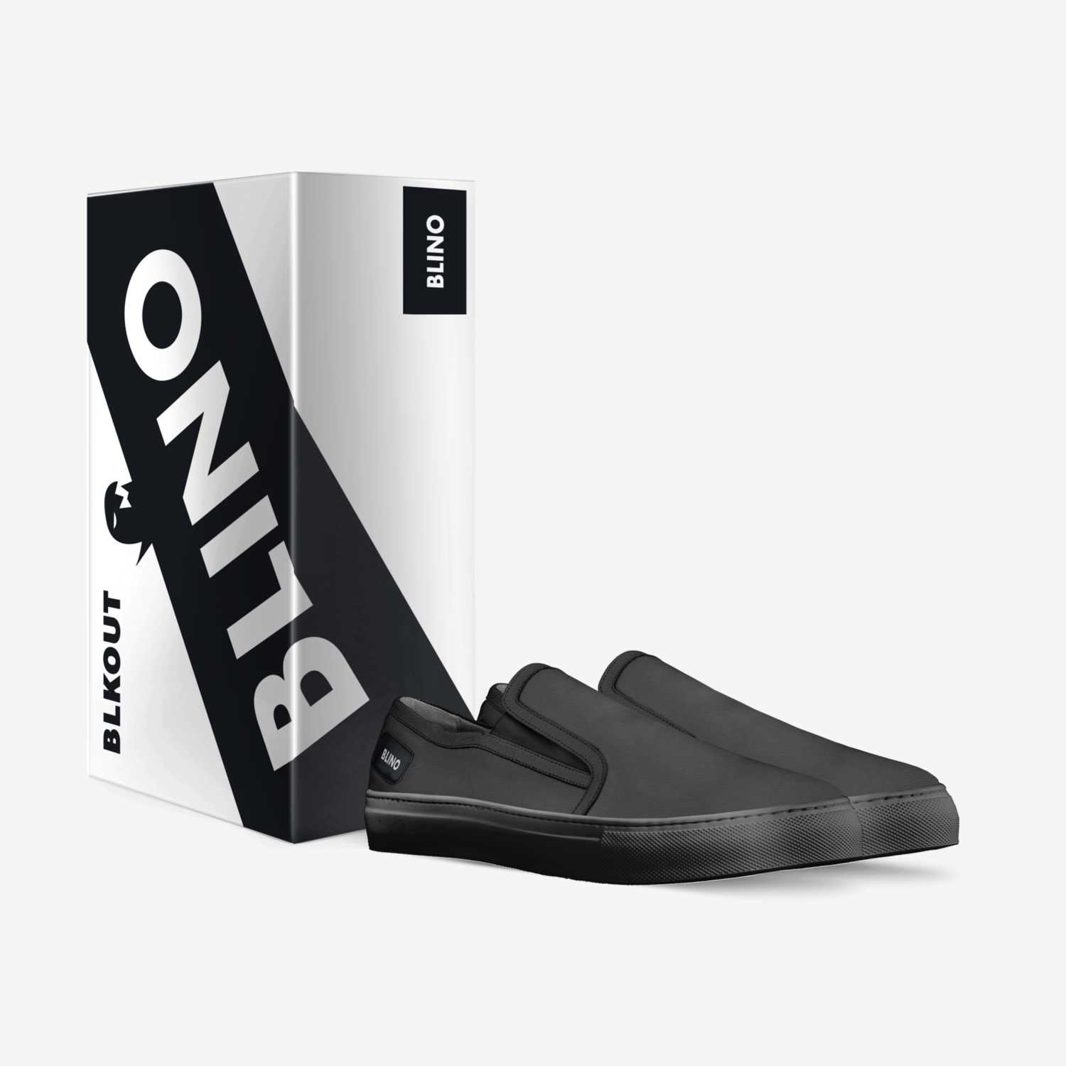 BLINO BLKOUT custom made in Italy shoes by BLINO | Box view