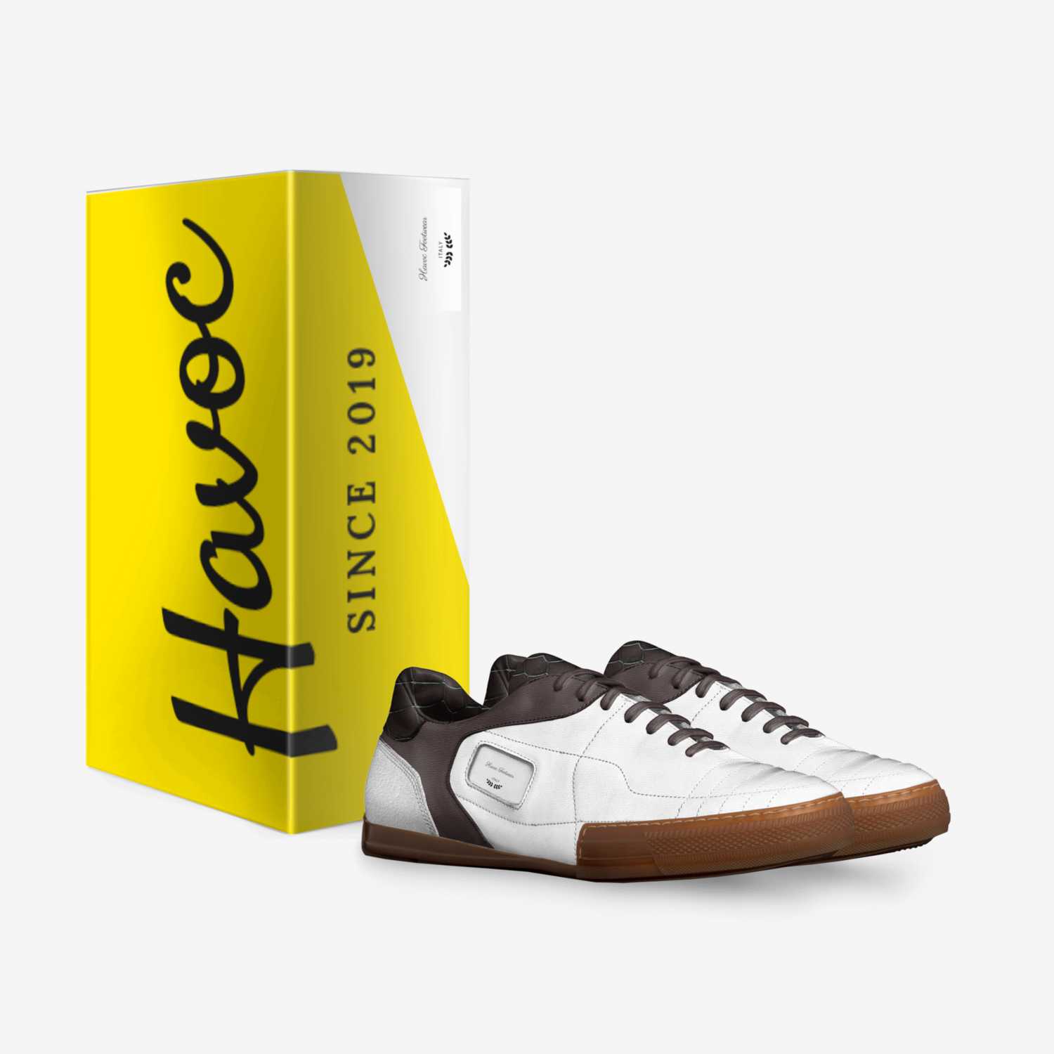 Havoc Cut1 custom made in Italy shoes by Darius Hartwell | Box view