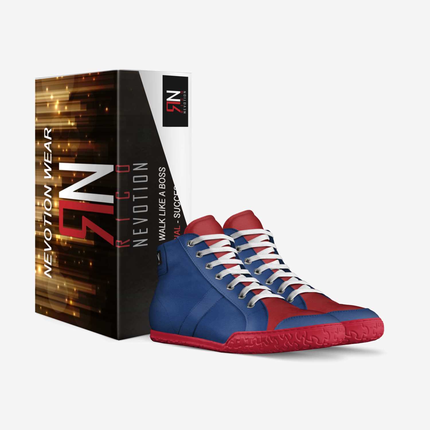 Nevotion Wear custom made in Italy shoes by Rico Nevotion | Box view