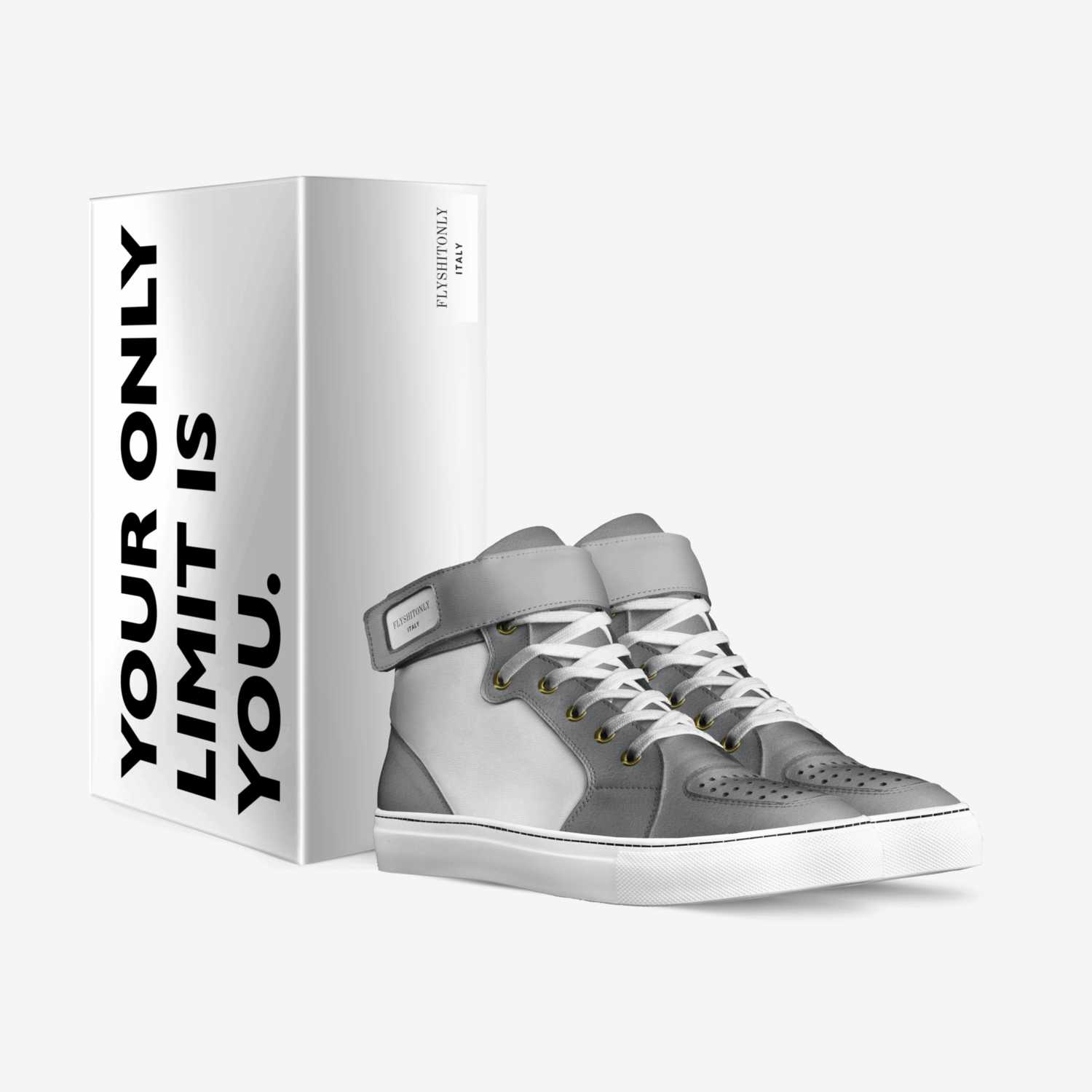 FLYSHITONLY custom made in Italy shoes by Alex Ayala | Box view