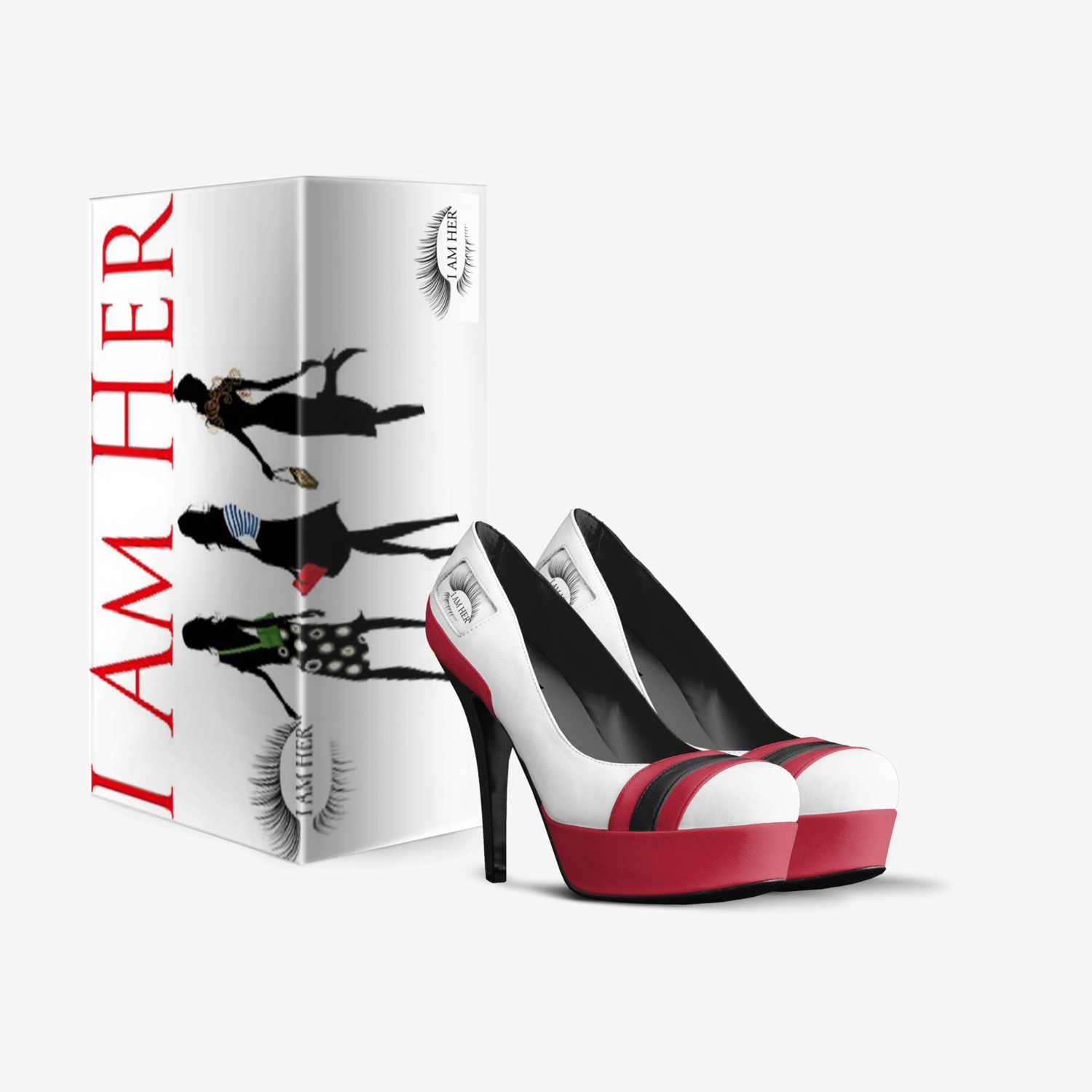 I am Her custom made in Italy shoes by Cenequa Nikkole Gaston | Box view