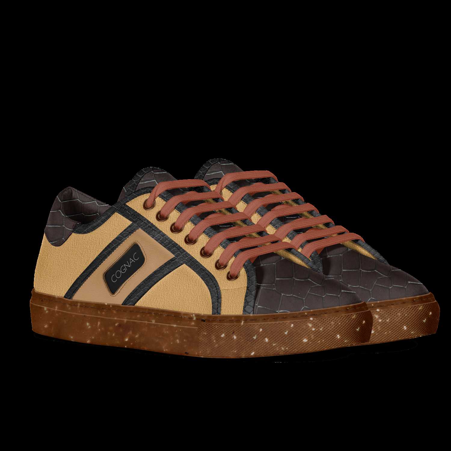 Cognac tennis shoes store