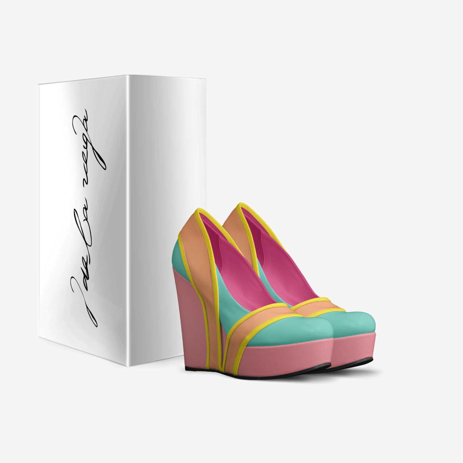 J de laVega custom made in Italy shoes by Danielle Montalvo | Box view