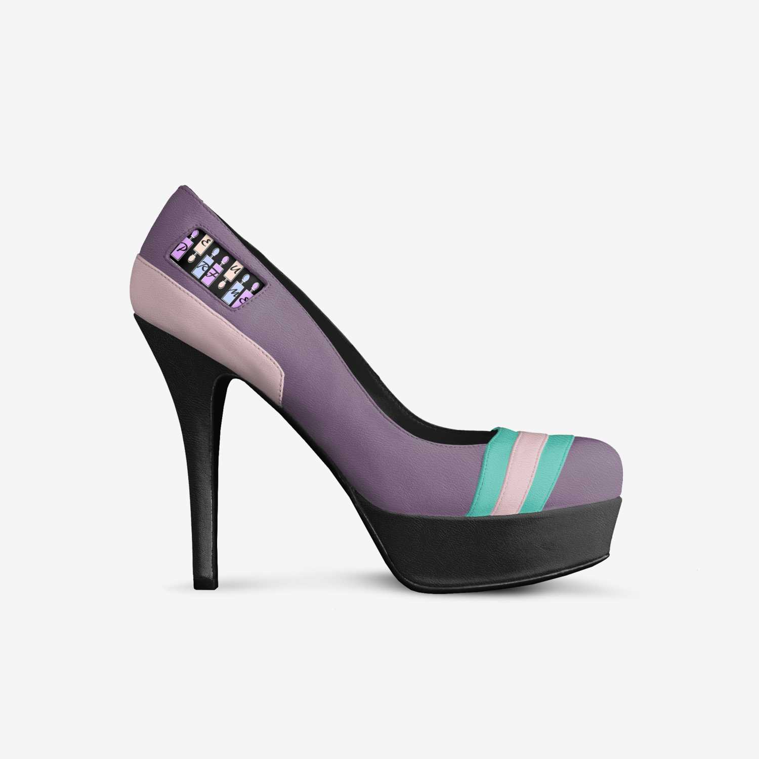 Perfume custom made in Italy shoes by Aomoji Kei | Side view