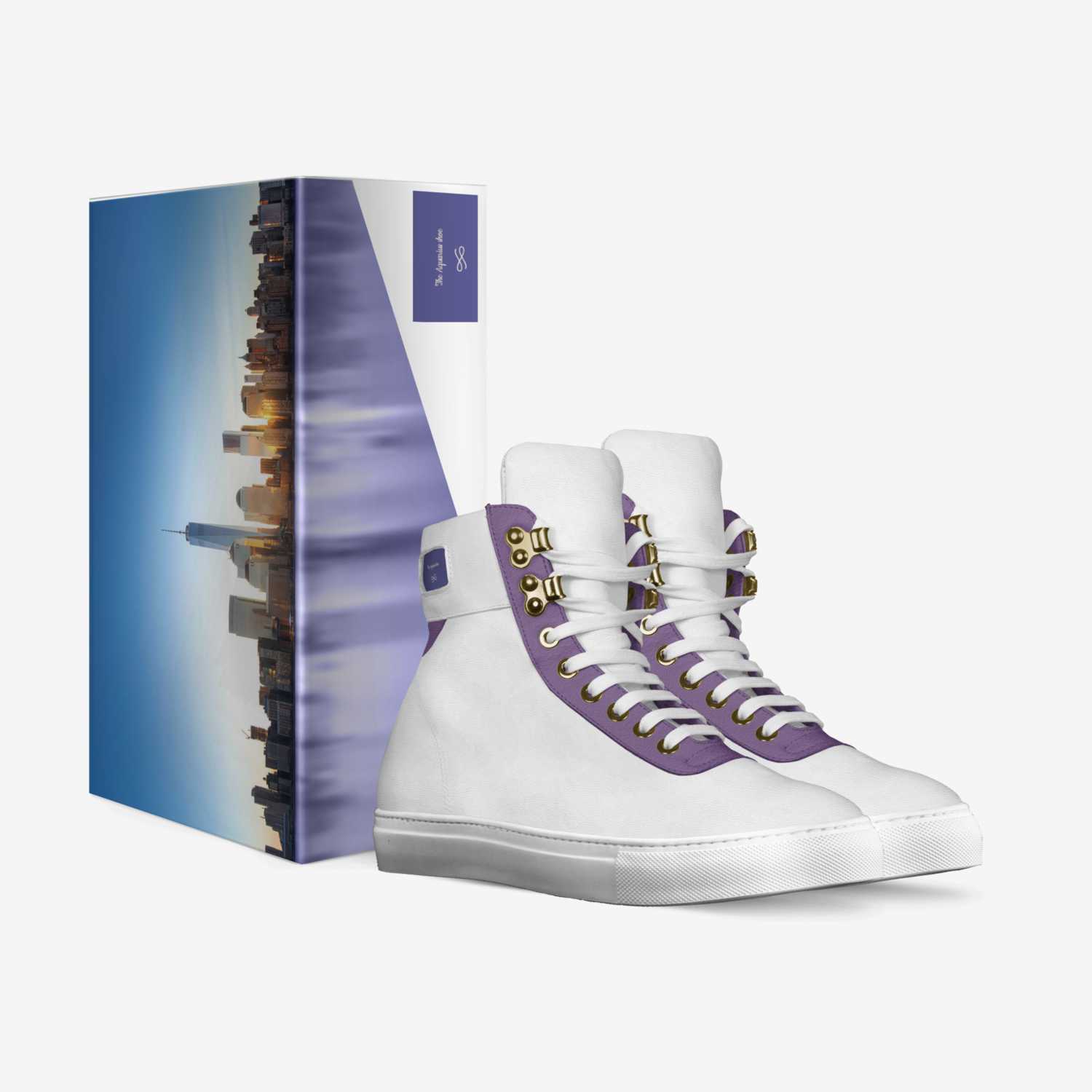 The Aquarius shoe custom made in Italy shoes by Taquisha Joseph | Box view