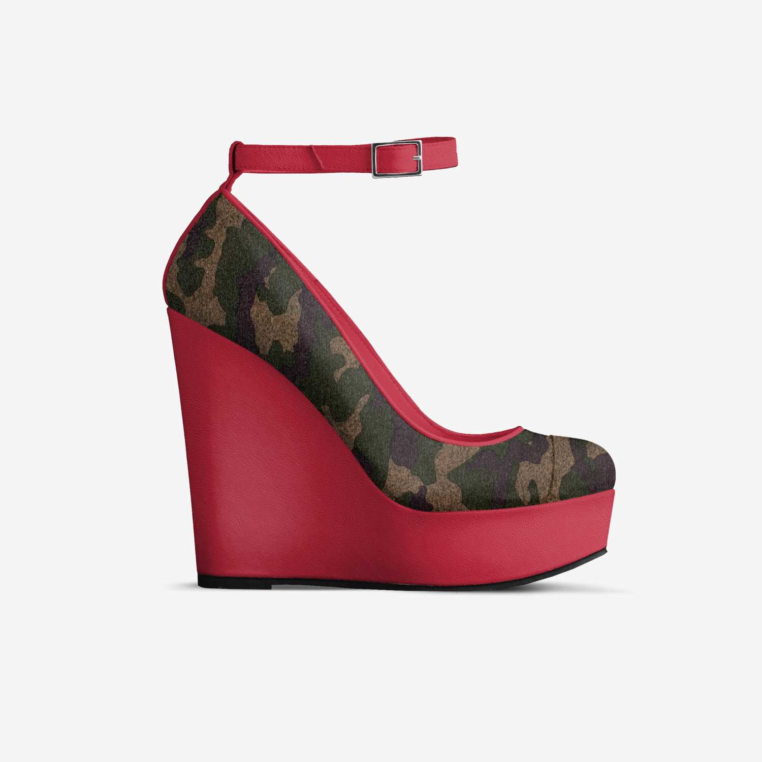 Camo Queen custom made in Italy shoes by Antonio James | Side view