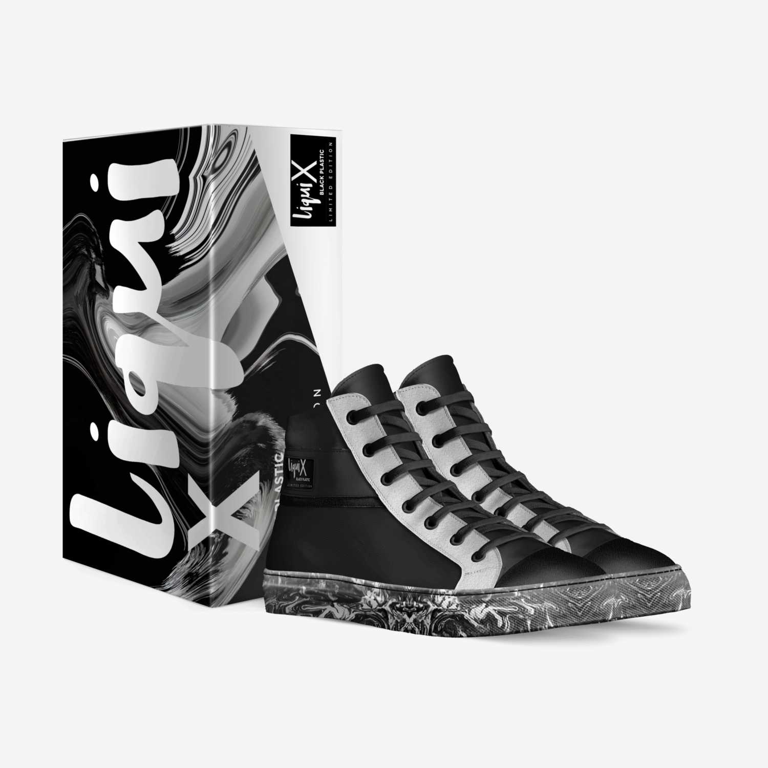 Liqui custom made in Italy shoes by Stephen Lucier | Box view