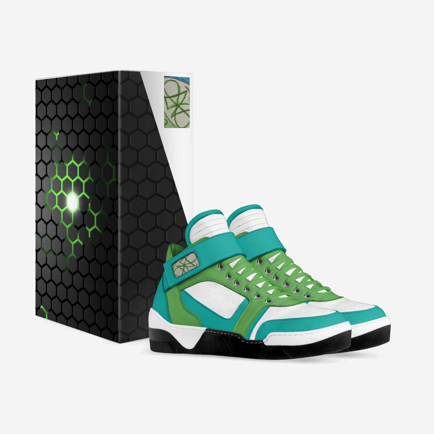 Enzo's custom made in Italy shoes by Nakisha Bryant | Box view