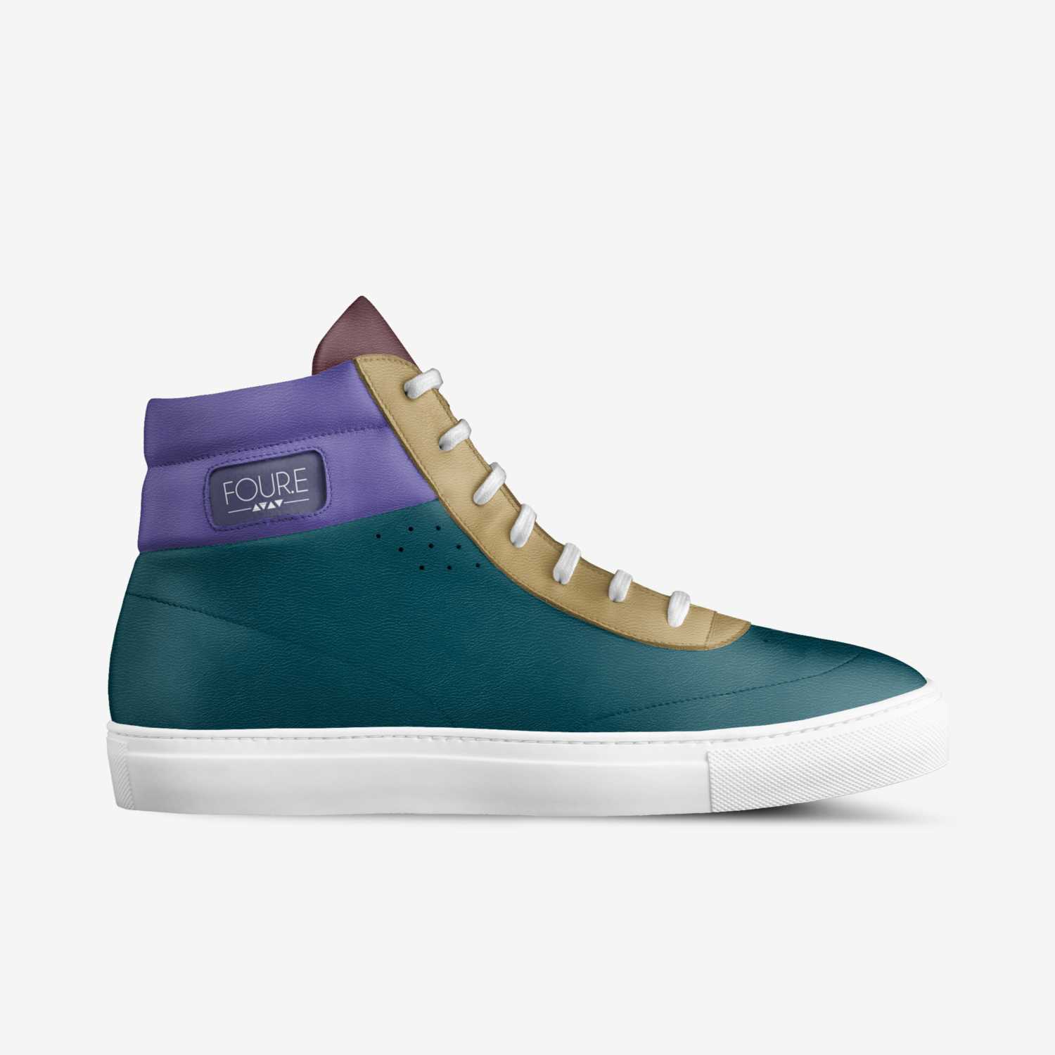 FOUR.E custom made in Italy shoes by Agency Aliveshoes | Side view