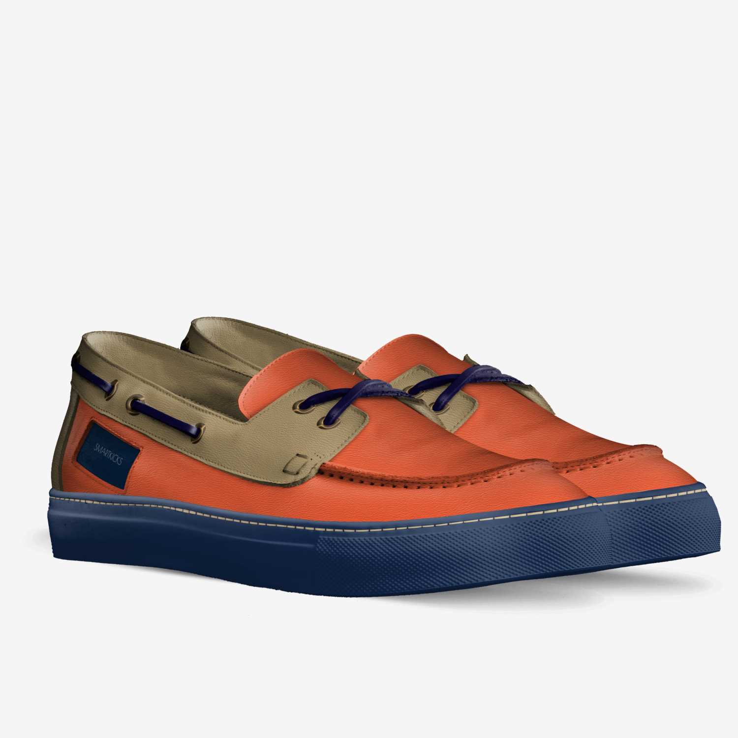 SMARTKICKS custom made in Italy shoes by Jemeria Cummings | Double view