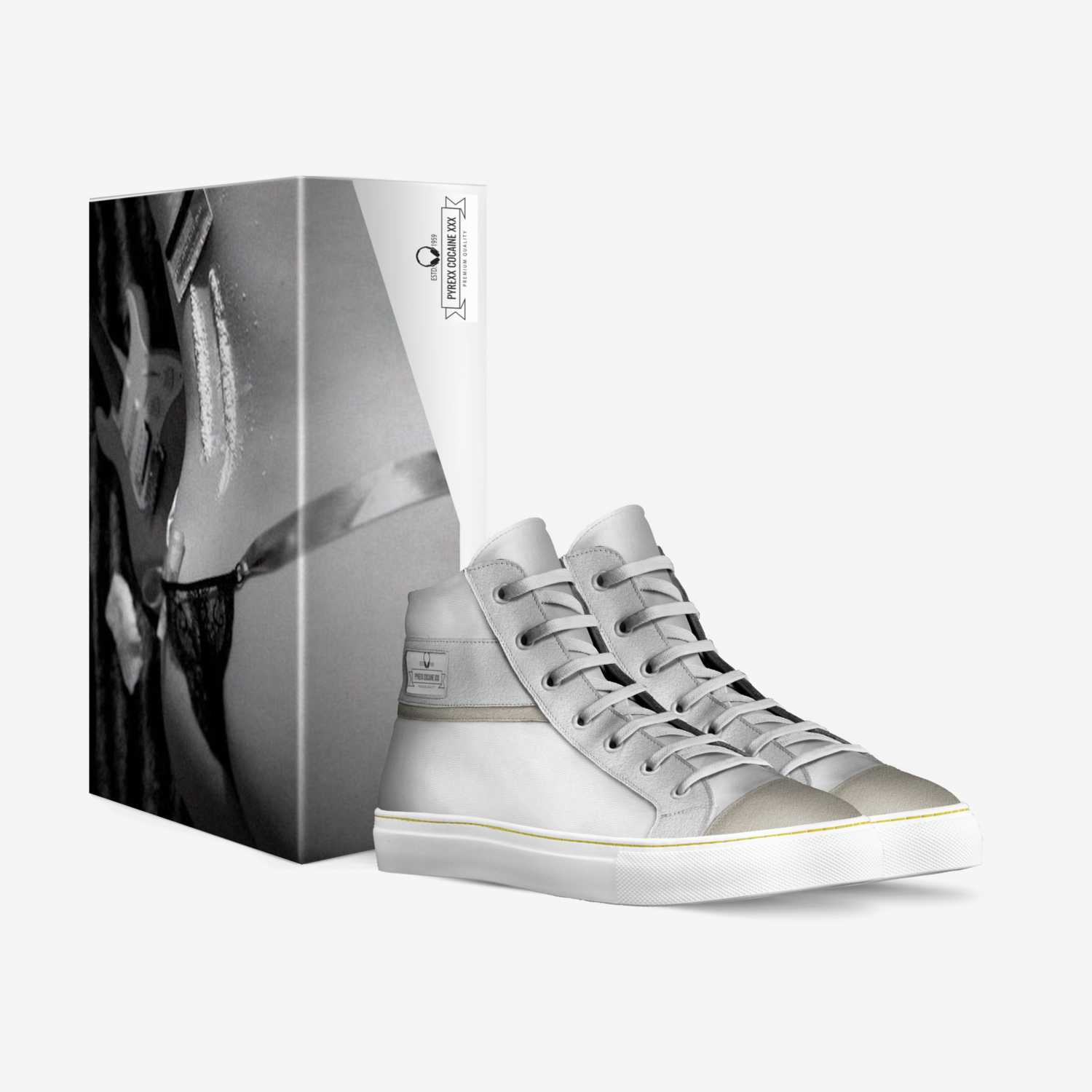 PYREXX COCAINE XXX custom made in Italy shoes by Aaron Mitchell | Box view