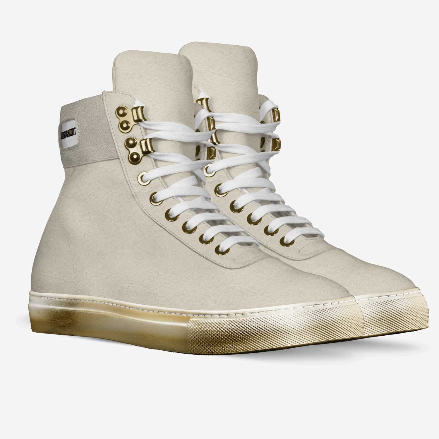 Immigrant Apparel custom made in Italy shoes by Betty Penate | Double view
