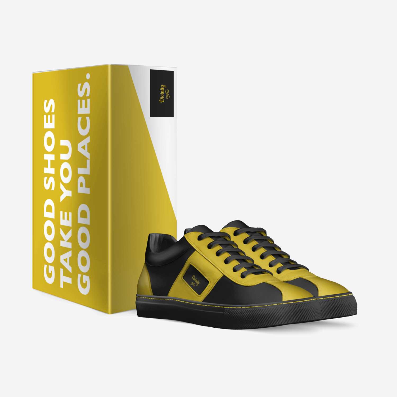 Divinity custom made in Italy shoes by Cheryl Yankanah'Thomas | Box view