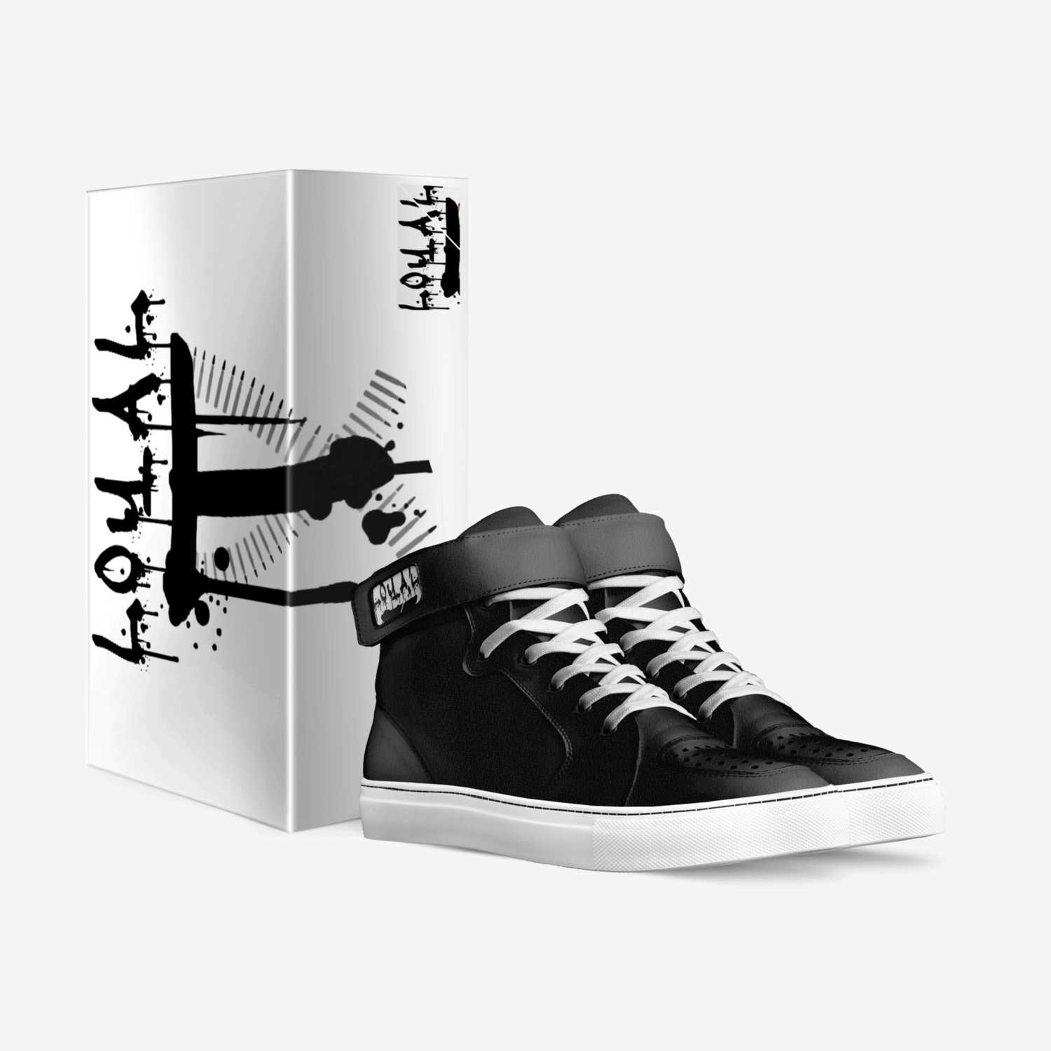 Loyal T custom made in Italy shoes by Marqueas Buchanan | Box view