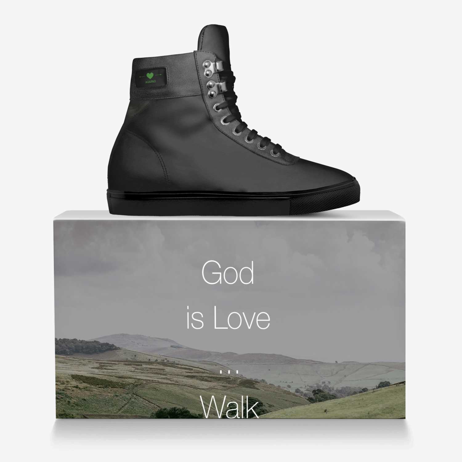 Agapao custom made in Italy shoes by A Trü Gentleman The Tate-greene Llc | Over box view