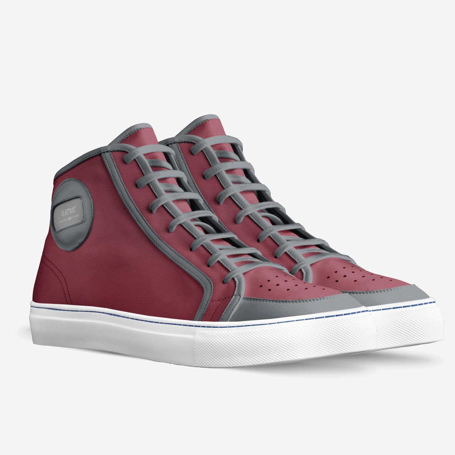"G.STYLE" custom made in Italy shoes by Gilbert Caldwell | Double view