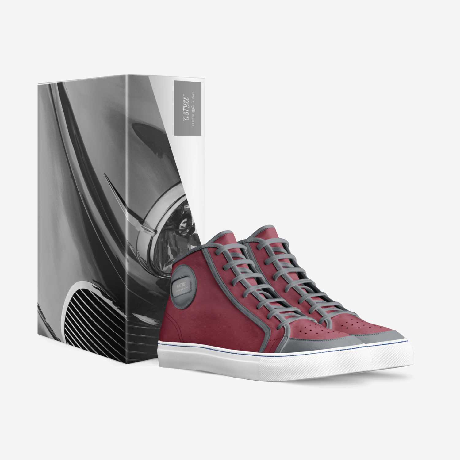 "G.STYLE" custom made in Italy shoes by Gilbert Caldwell | Box view