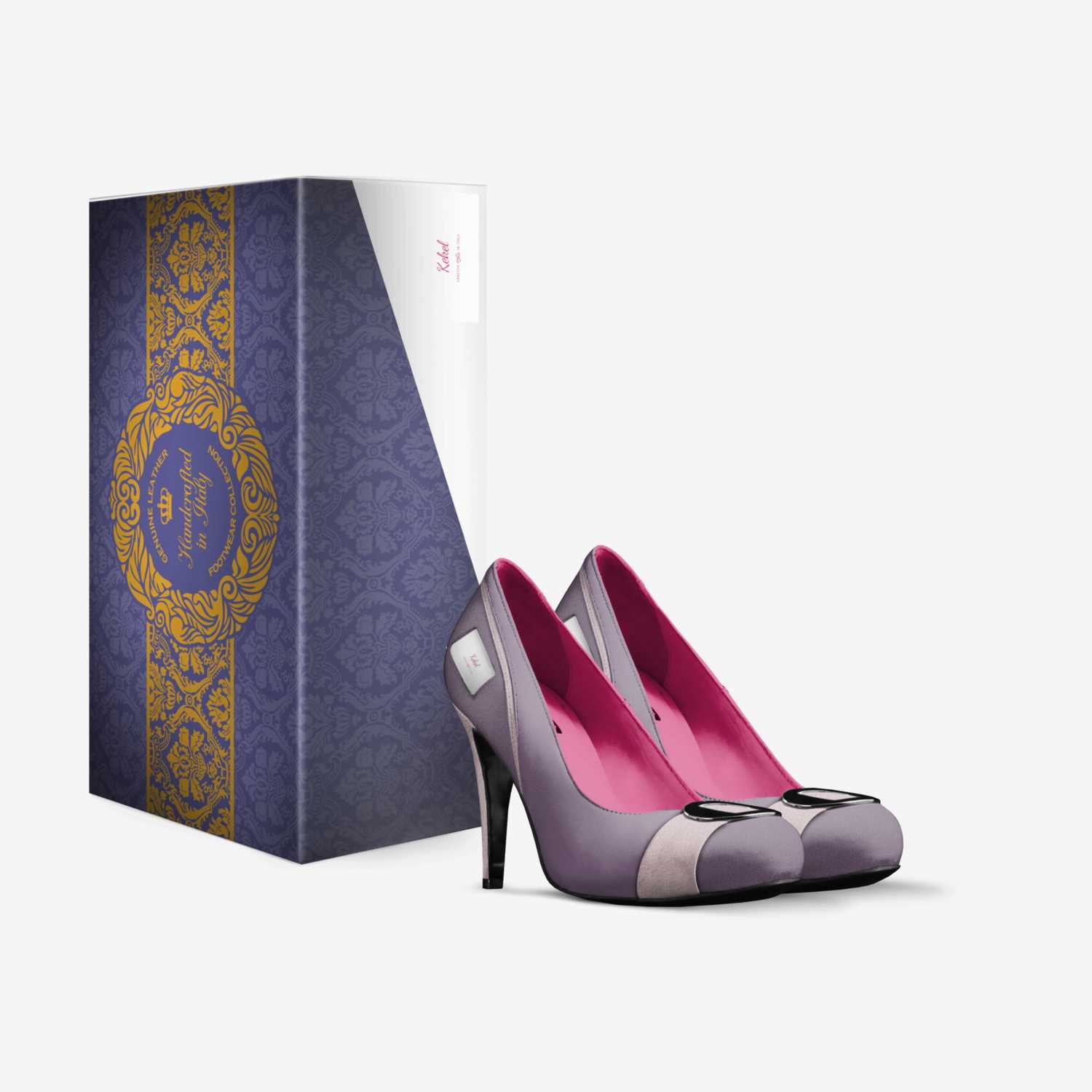 Kekel custom made in Italy shoes by Kerry Ann Lambie | Box view