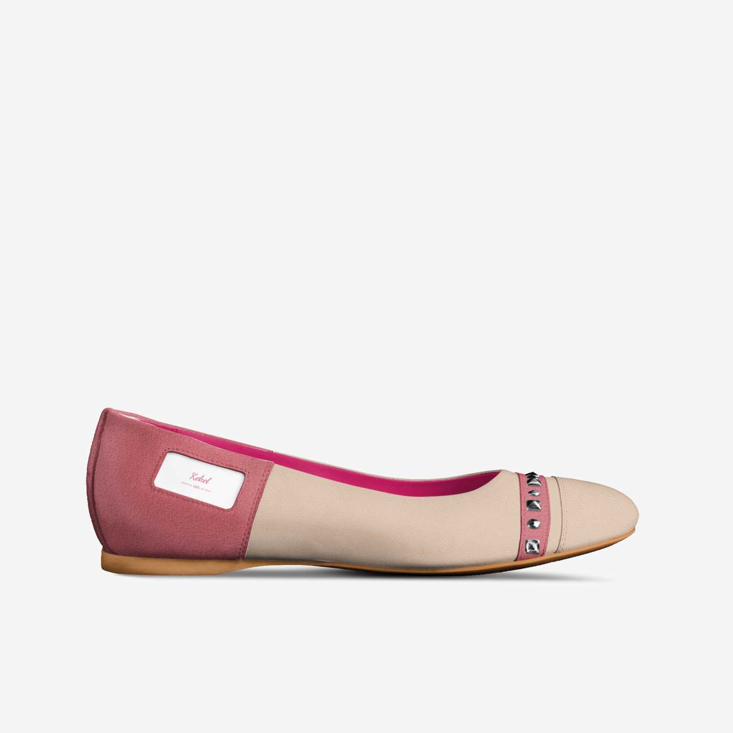 Kekel custom made in Italy shoes by Kerry Ann Lambie | Side view